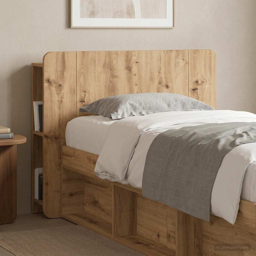 Kopfteil Schrank Artisan-Eiche 100 cm Holzwerkstoff