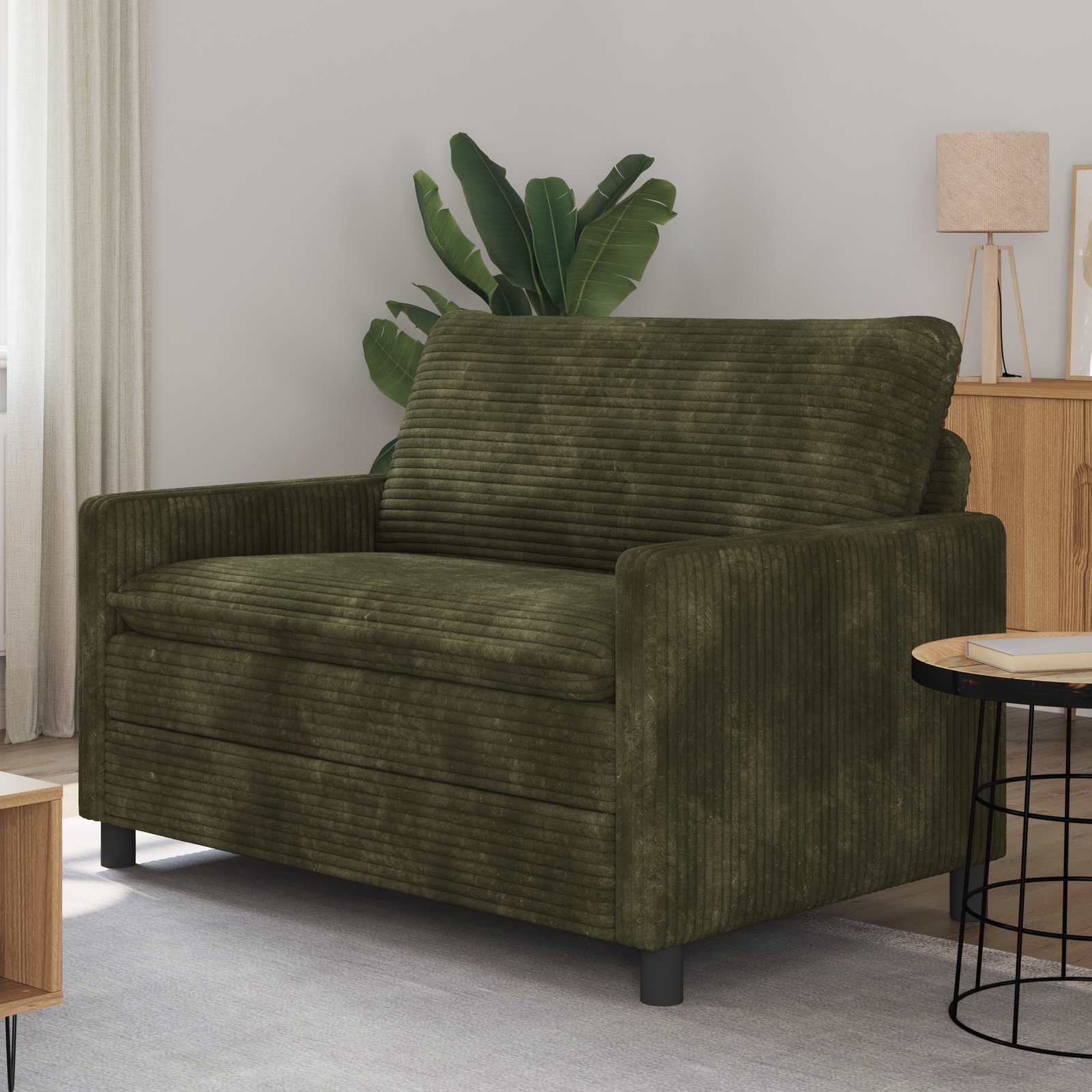 Sofa Grün 126 x 81 x 87,5 cm Polyester