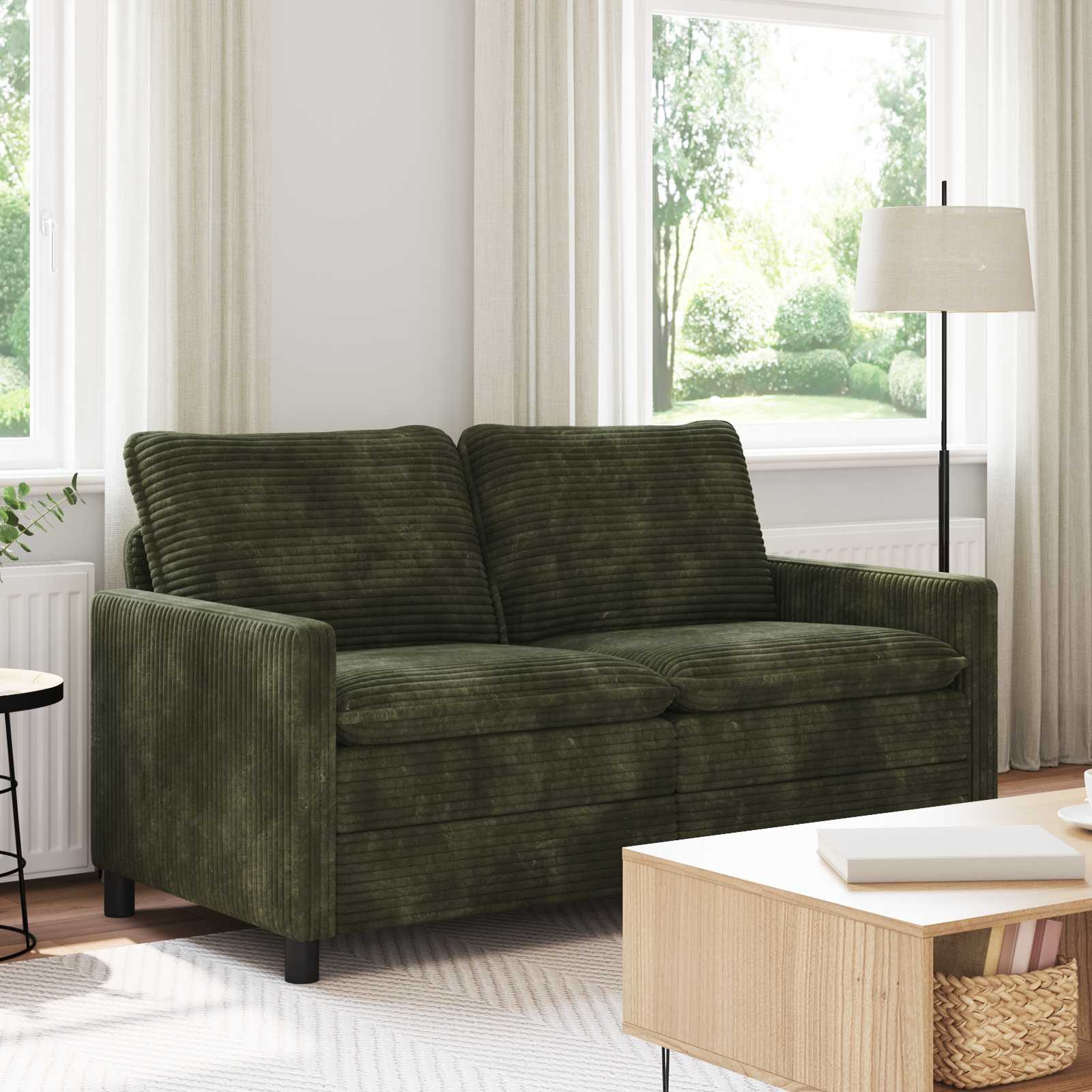 Sofa Grün 156 x 81 x 87,5 cm Polyester