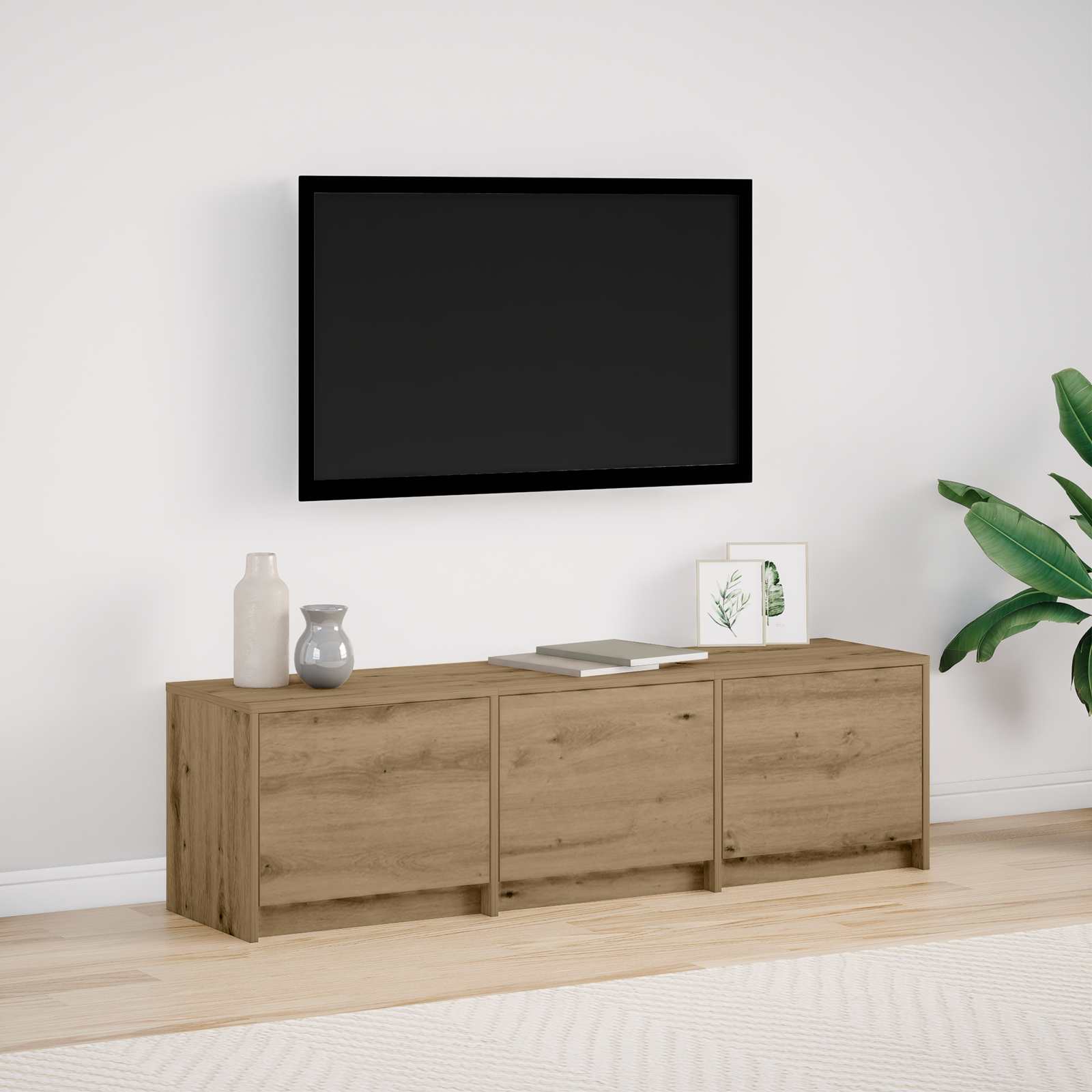 TV-Schränk Artisan-Eiche Holzwerkstoff