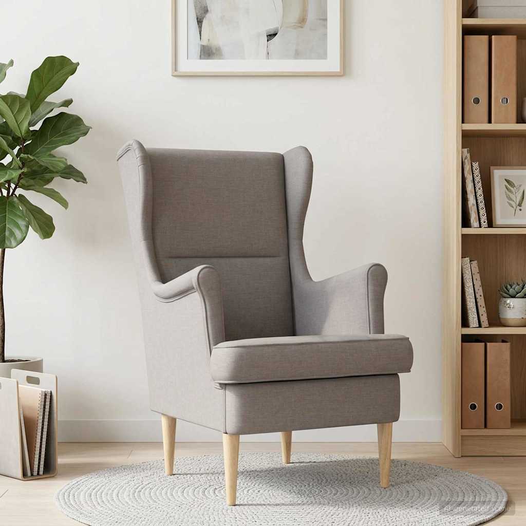 Sessel Taupe Stoff