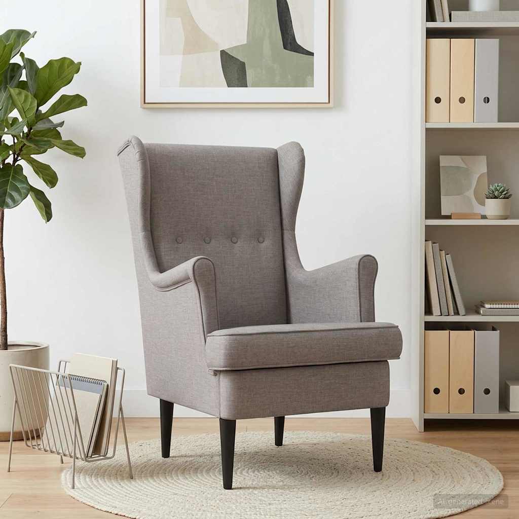Sessel Taupe Stoff