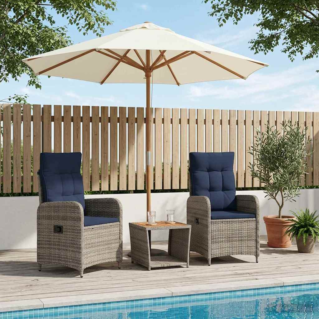 Garten-Lounge-Set 3 stk.