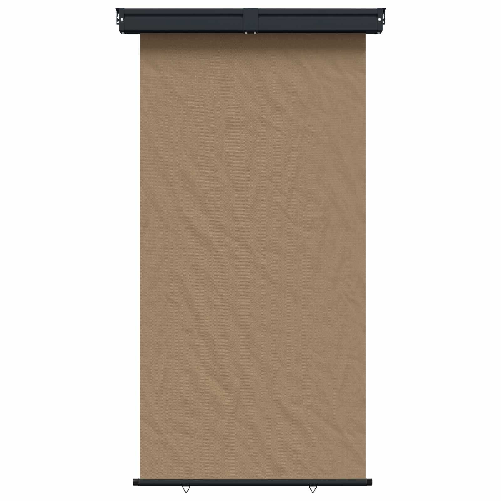 Balkon Seitenmarkise 160 x 250 cm 100% Polyester Eisen Stahl