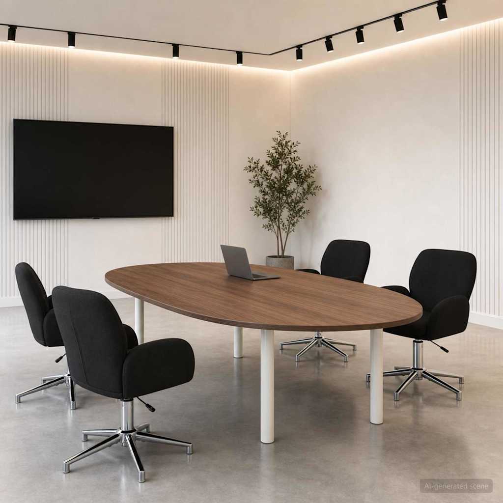 Bürostühle 4 Stk. 54 x 58 x 90 cm Schwarz Stoff