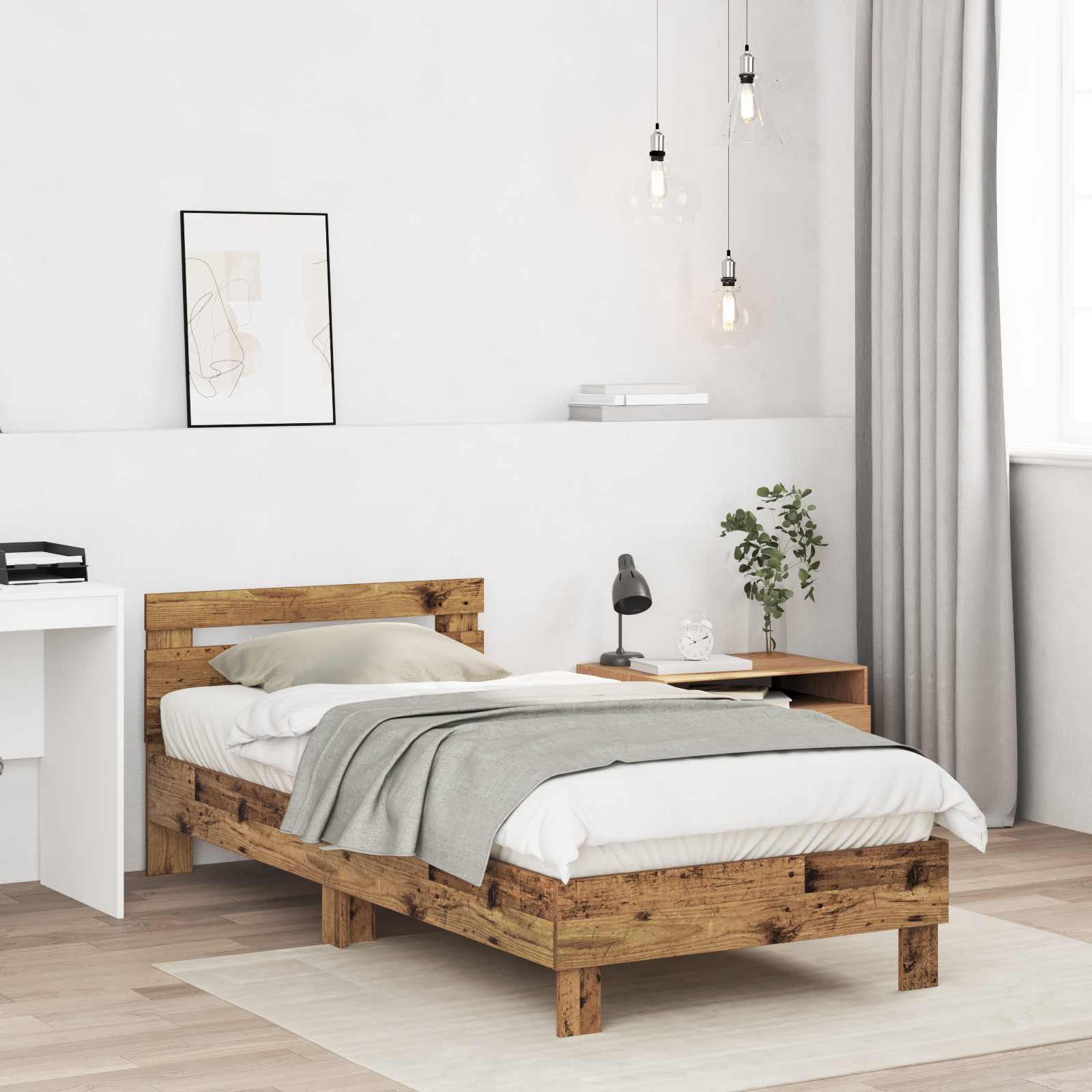 Bettrahmen Altholz Holzwerkstoff