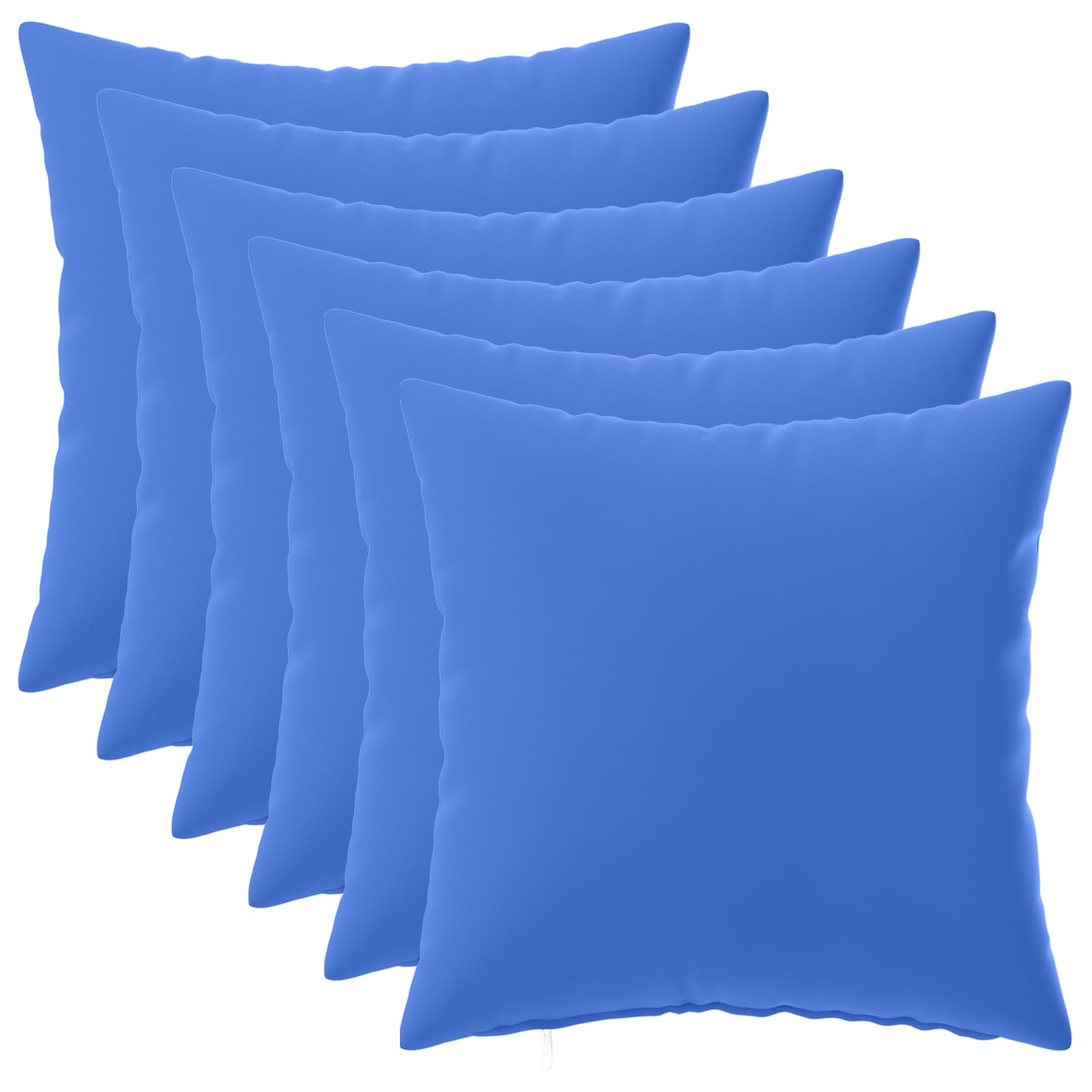 Kissenbezug 6 pcs HEERLEN Königsblau 30 x 30 cm Polyester