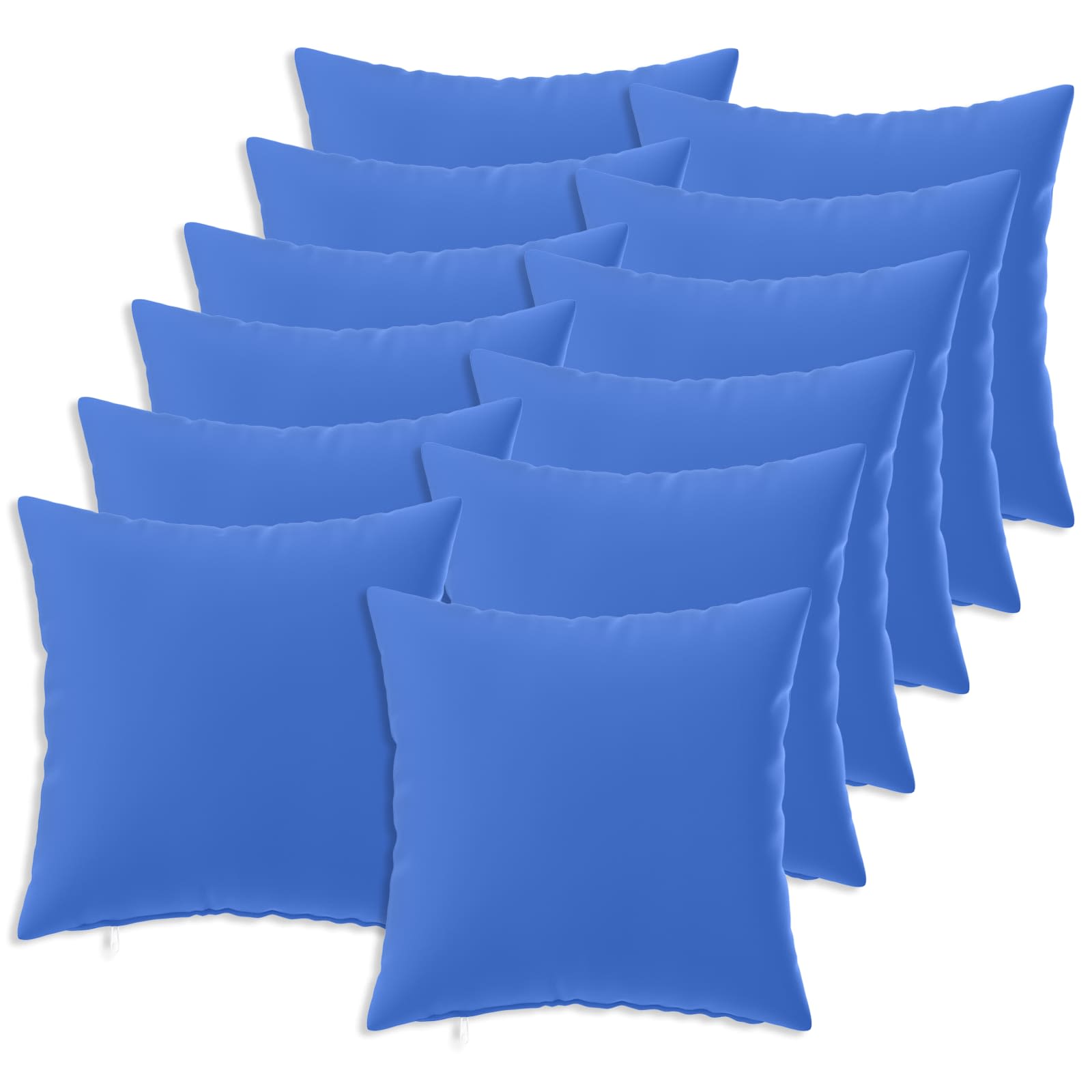Kissenbezug 12 pcs HEERLEN Königsblau 40 x 40 cm Polyester