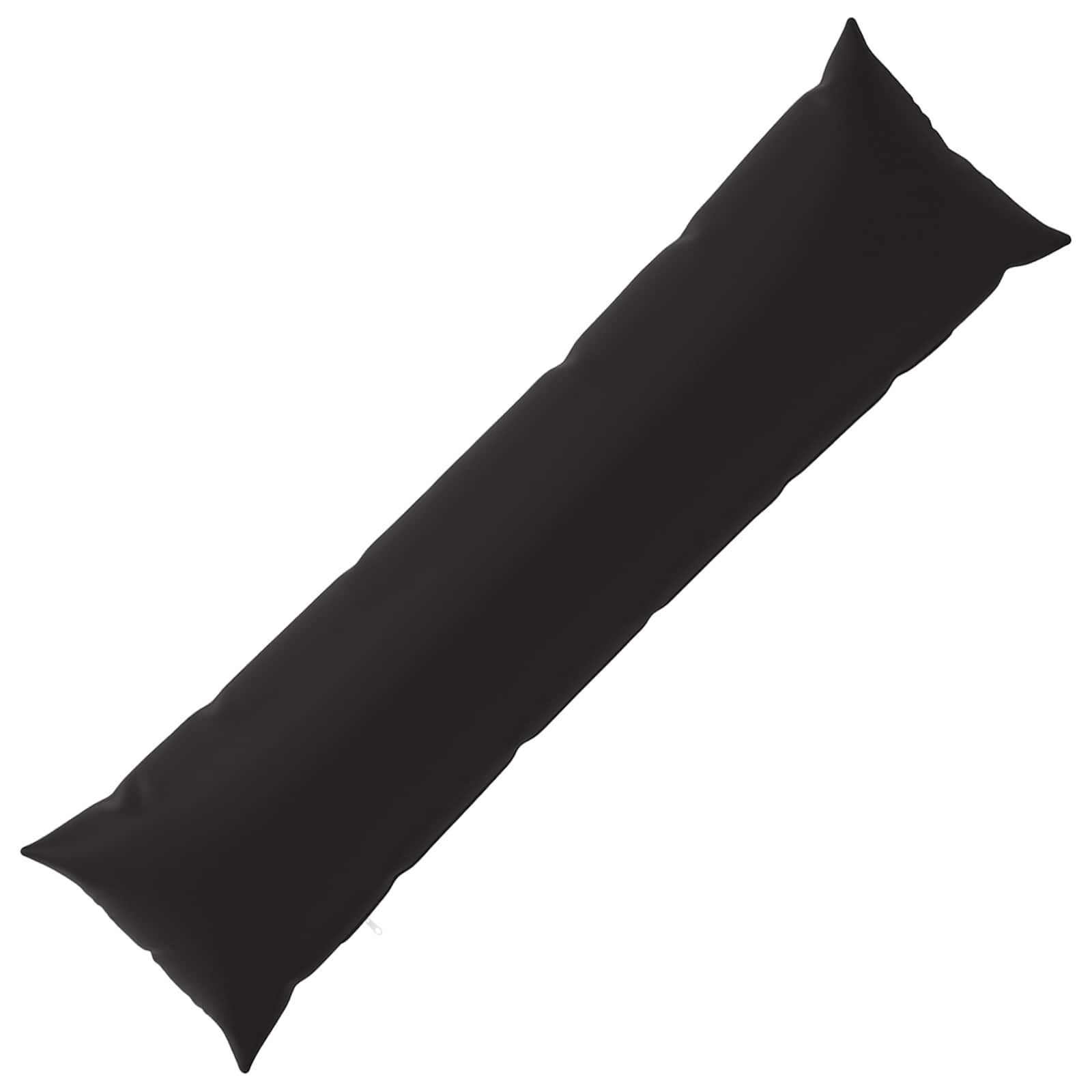 Kissenbezug HEERLEN Schwarz 40 x 145 cm Polyester