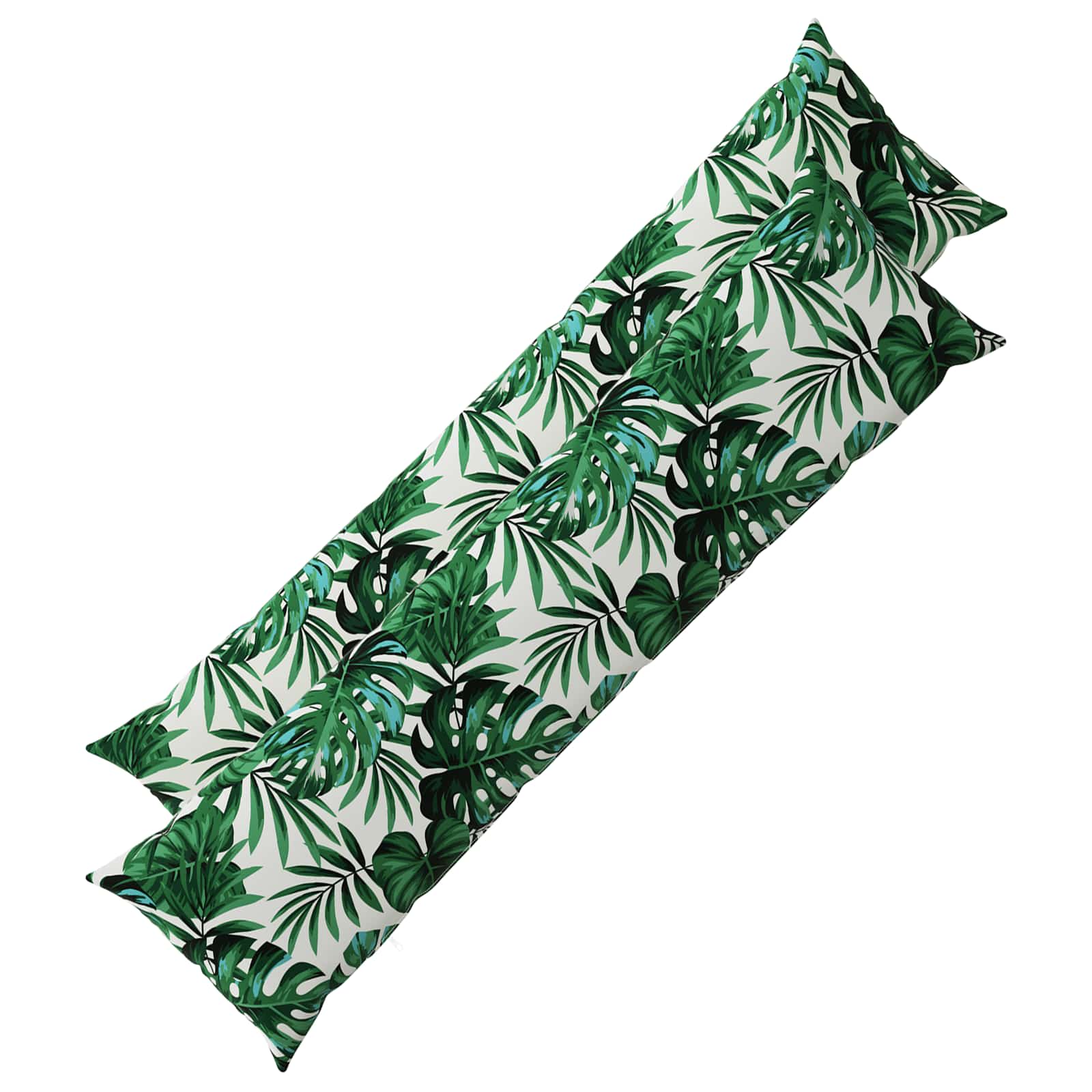 Kissenbezug 2 pcs HEERLEN Blattmuster 40 x 145 cm Polyester
