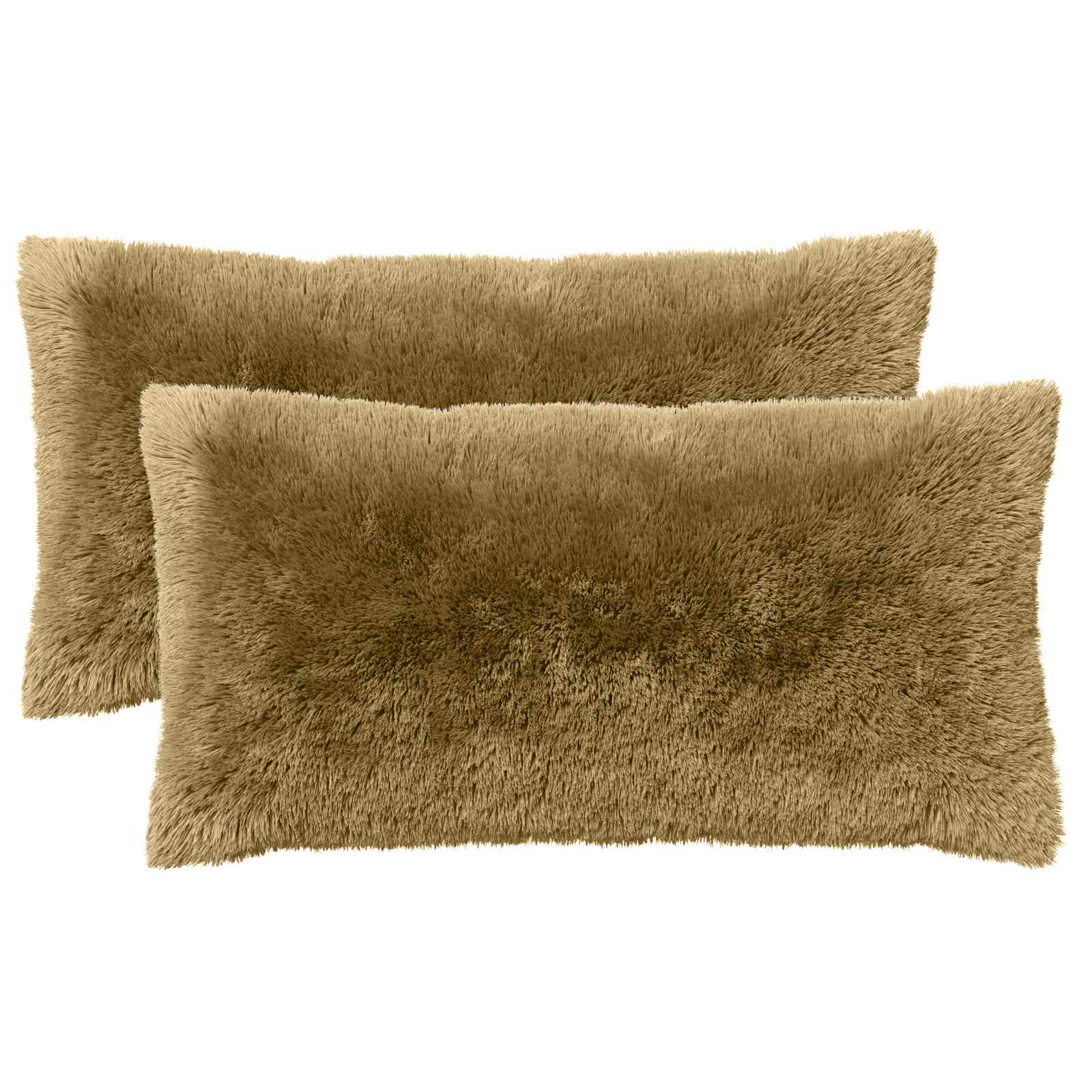 Kissenbezug 2 pcs HEERLEN Hellgrün 40 x 70 cm PV Fleece