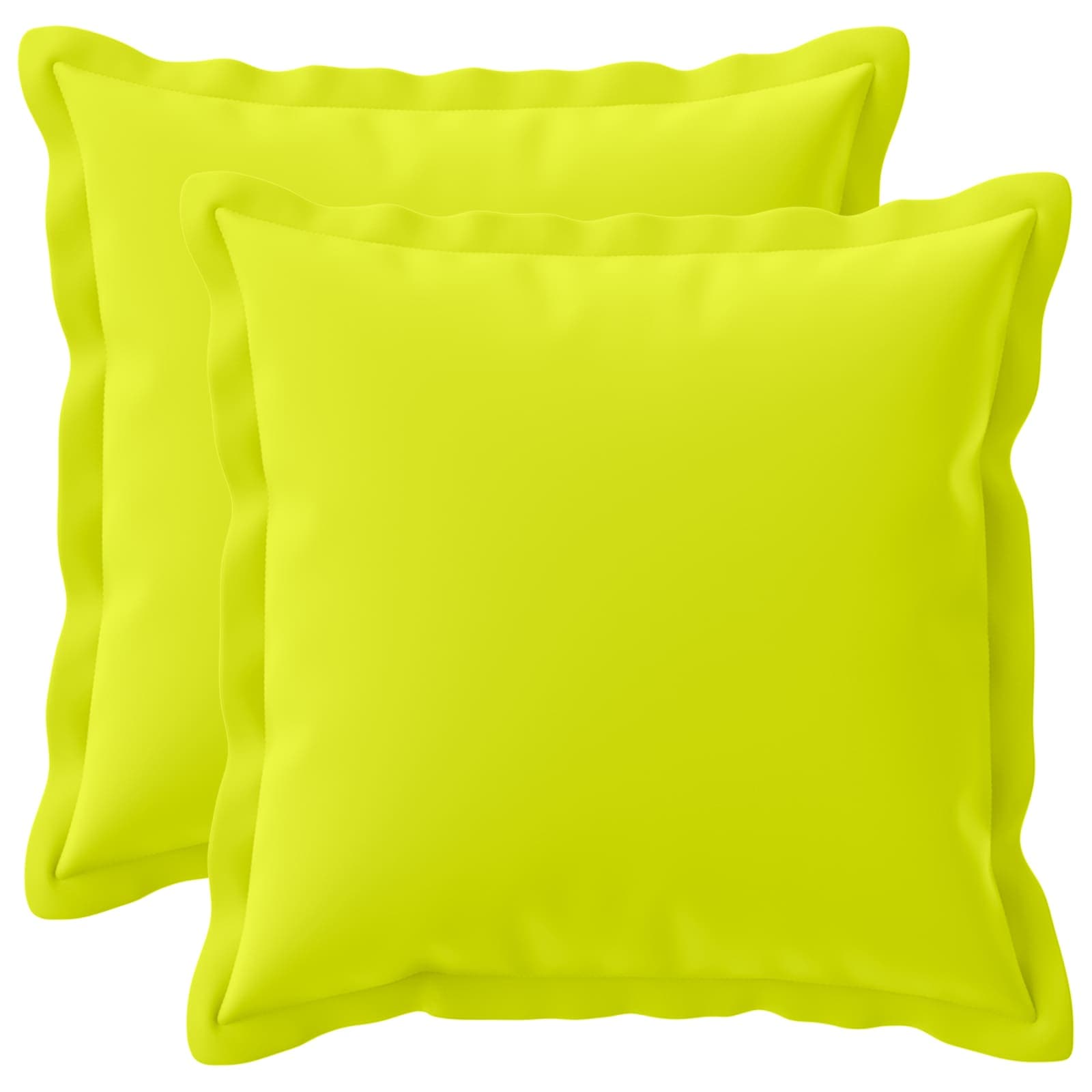 Kissenbezug 2 stk. HOUTEN Hellgrün 35 x 35 cm Polyester