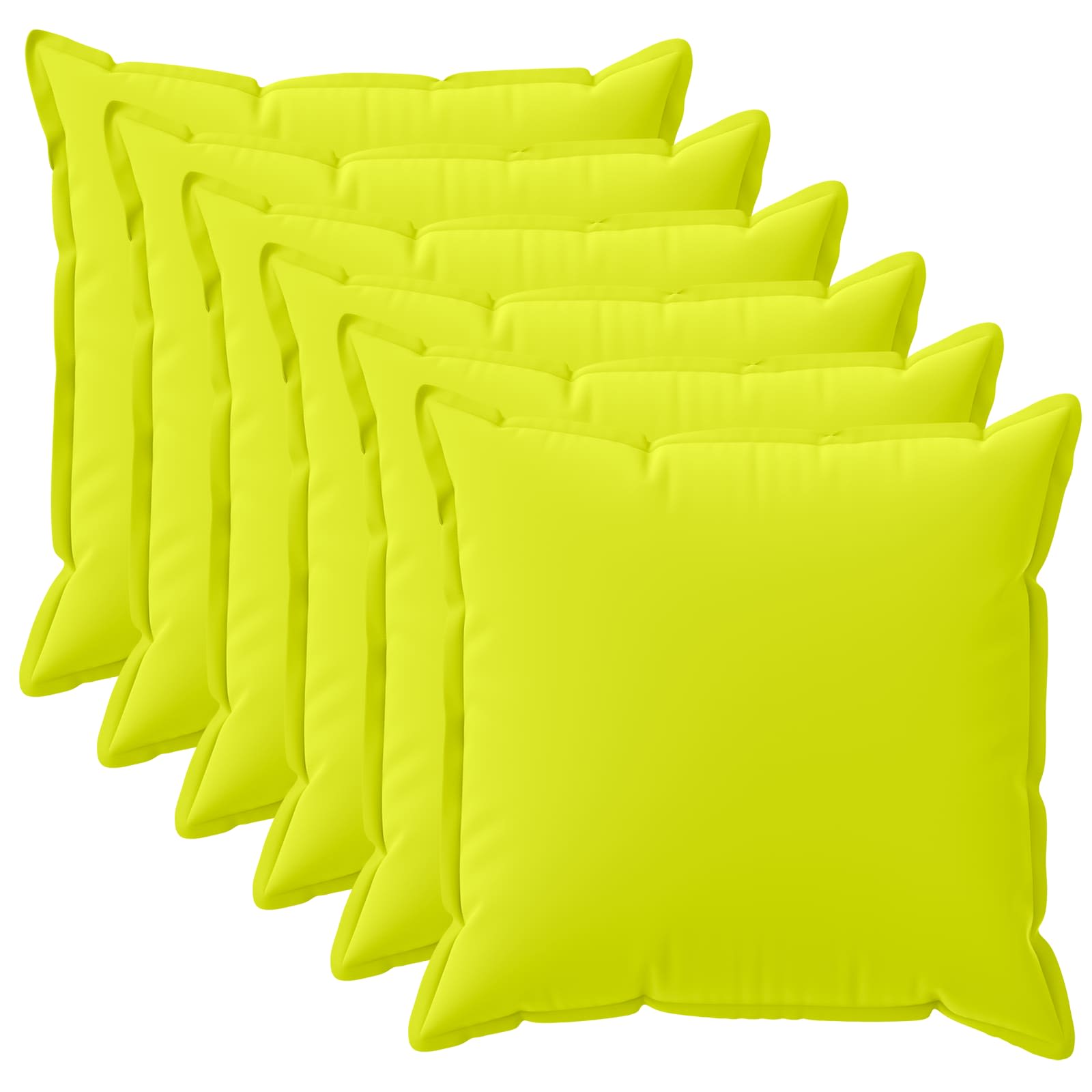 Kissenbezug 6 stk. HOUTEN Hellgrün 35 x 35 cm Polyester
