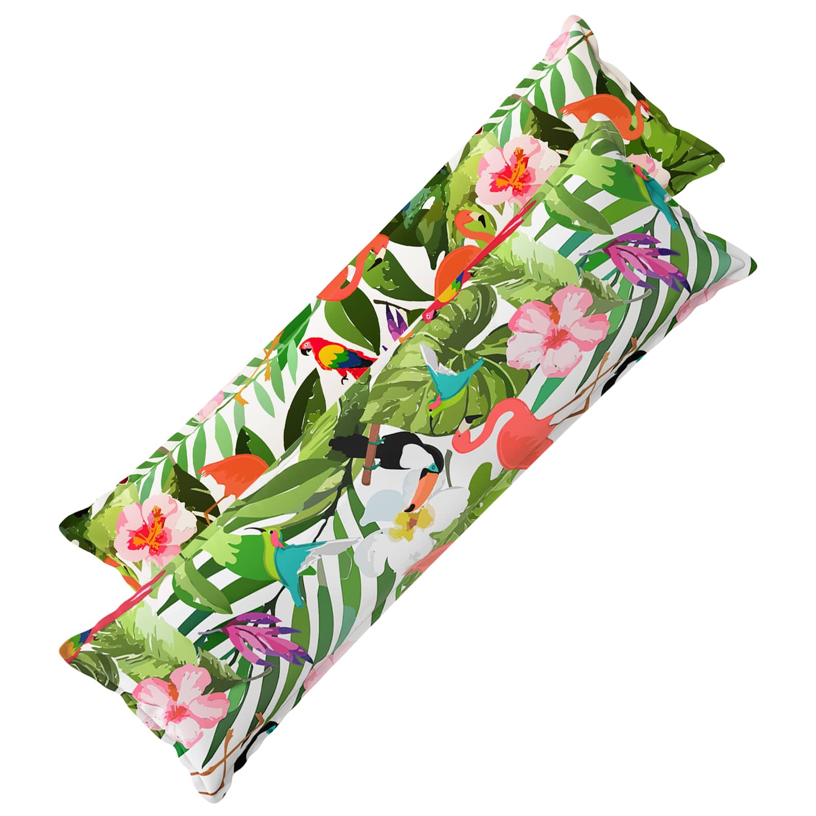 Kissenbezug 2 stk. HOUTEN Mehrfarbig 40 x 145 cm Polyester