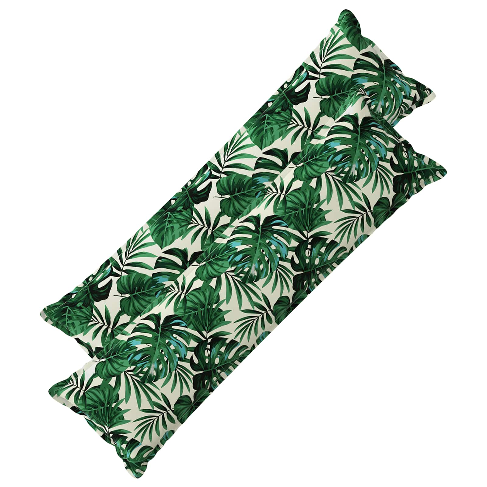 Kissenbezug 2 stk. HOUTEN Blattmuster 40 x 145 cm Polyester