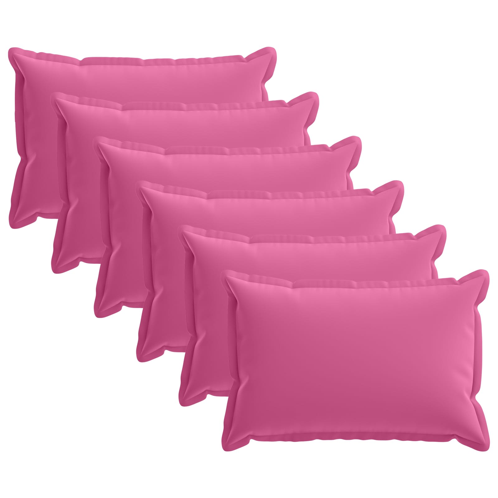 Kissenbezug 6 stk. HOUTEN Rosa 40 x 60 cm Polyester
