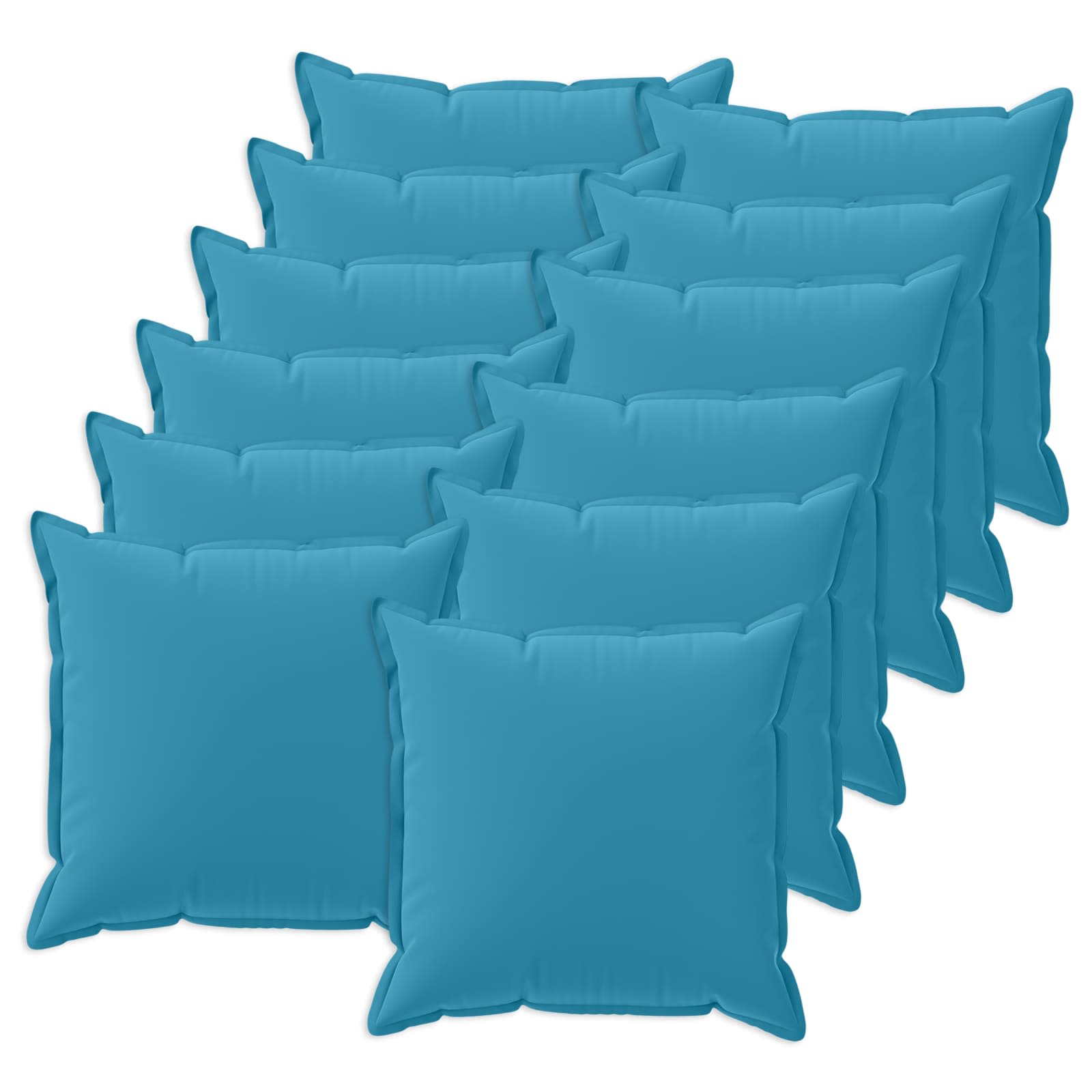 Kissenbezug 12 stk. HOUTEN Himmelblau 50 x 50 cm Polyester