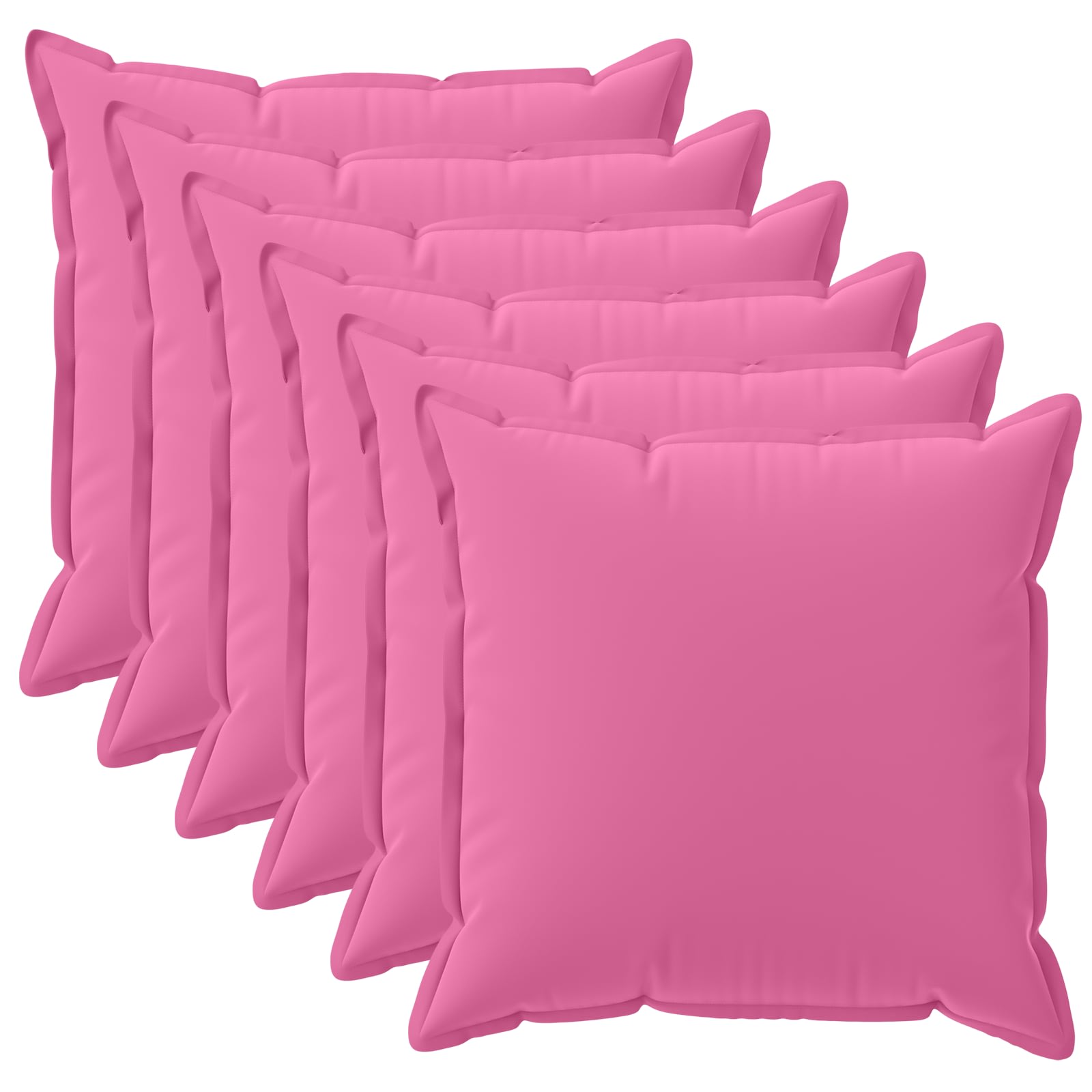 Kissenbezug 6 stk. HOUTEN Rosa 50 x 50 cm Polyester