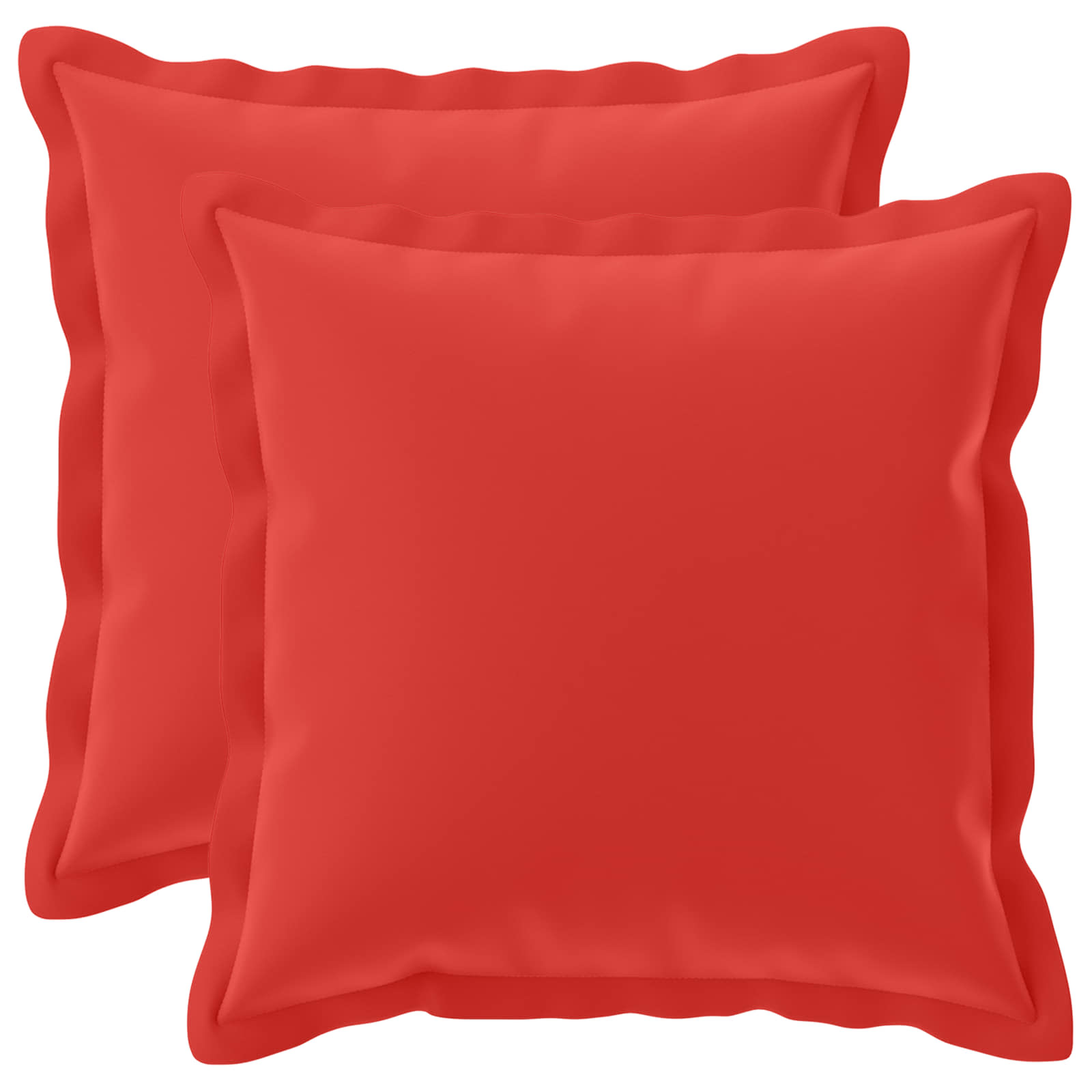 Kissenbezug 2 stk. HOUTEN Rot 50 x 50 cm Polyester