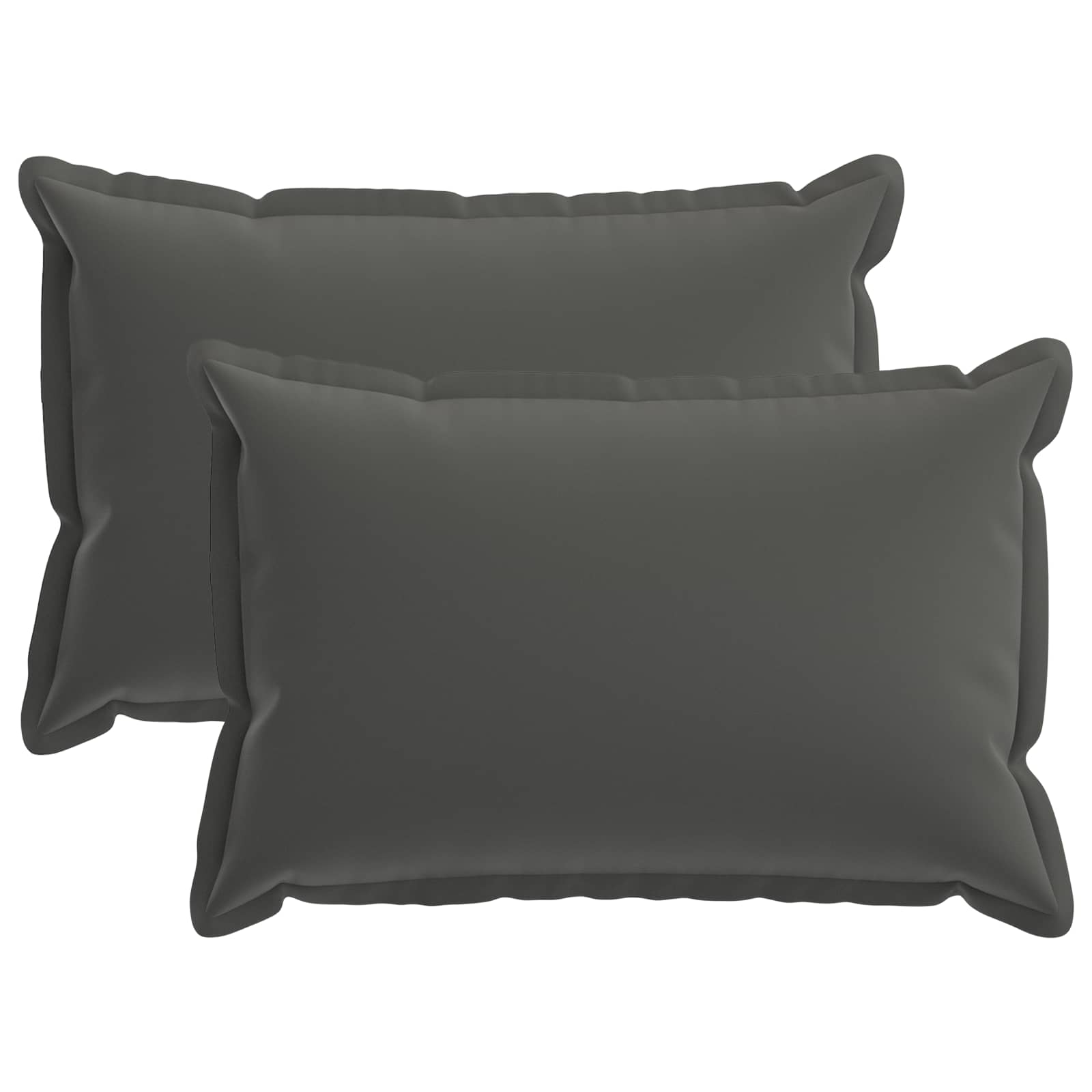 Kissenbezug 2 stk. HOUTEN Anthrazit 50 x 70 cm Polyester