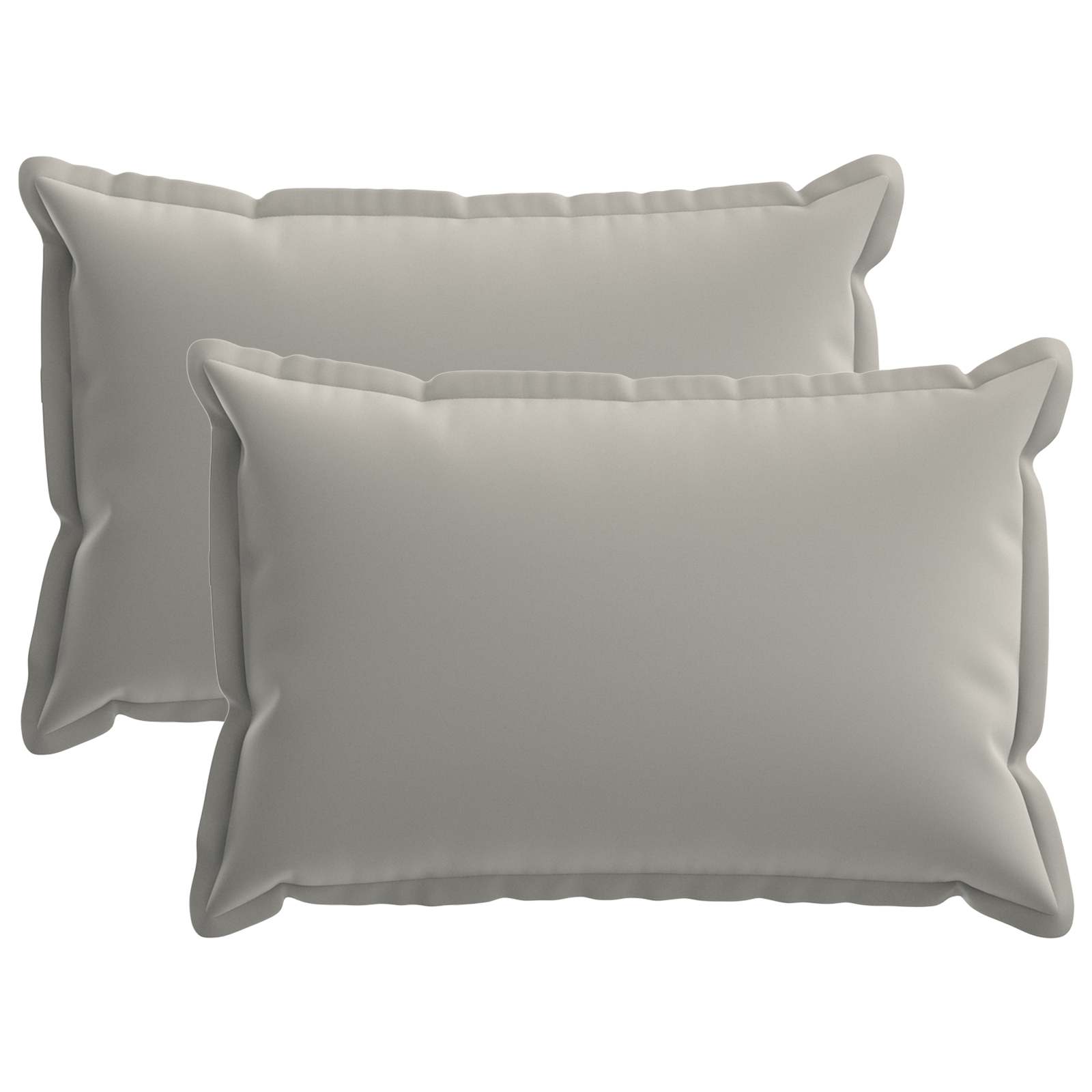 Kissenbezug 2 stk. HOUTEN Grau 50 x 75 cm Polyester