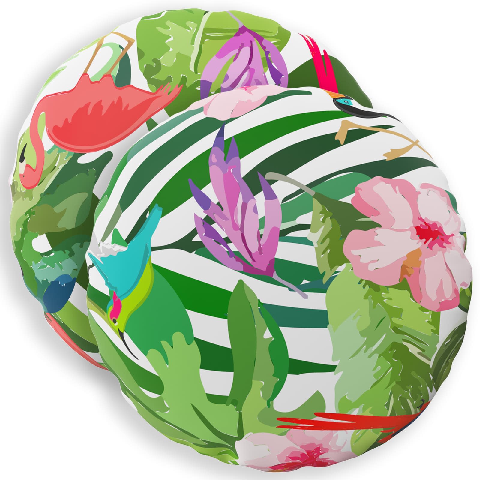 Kissenbezug 2 pcs HEERLEN Mehrfarbig Ø 50 cm Polyester