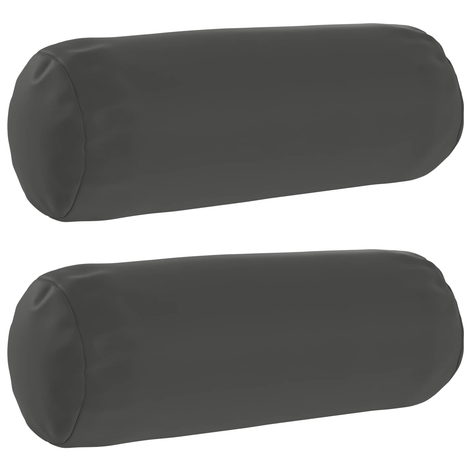 Kissenbezug 2 pcs HEERLEN Anthrazit Ø 15 x 40 cm Polyester