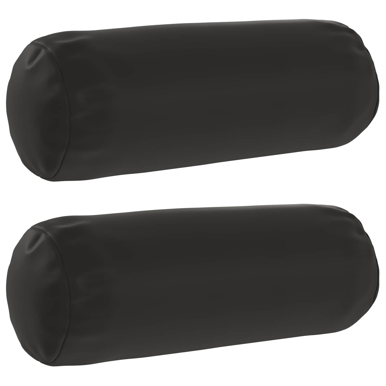 Kissenbezug 2 pcs HEERLEN Schwarz Ø 15 x 40 cm Polyester