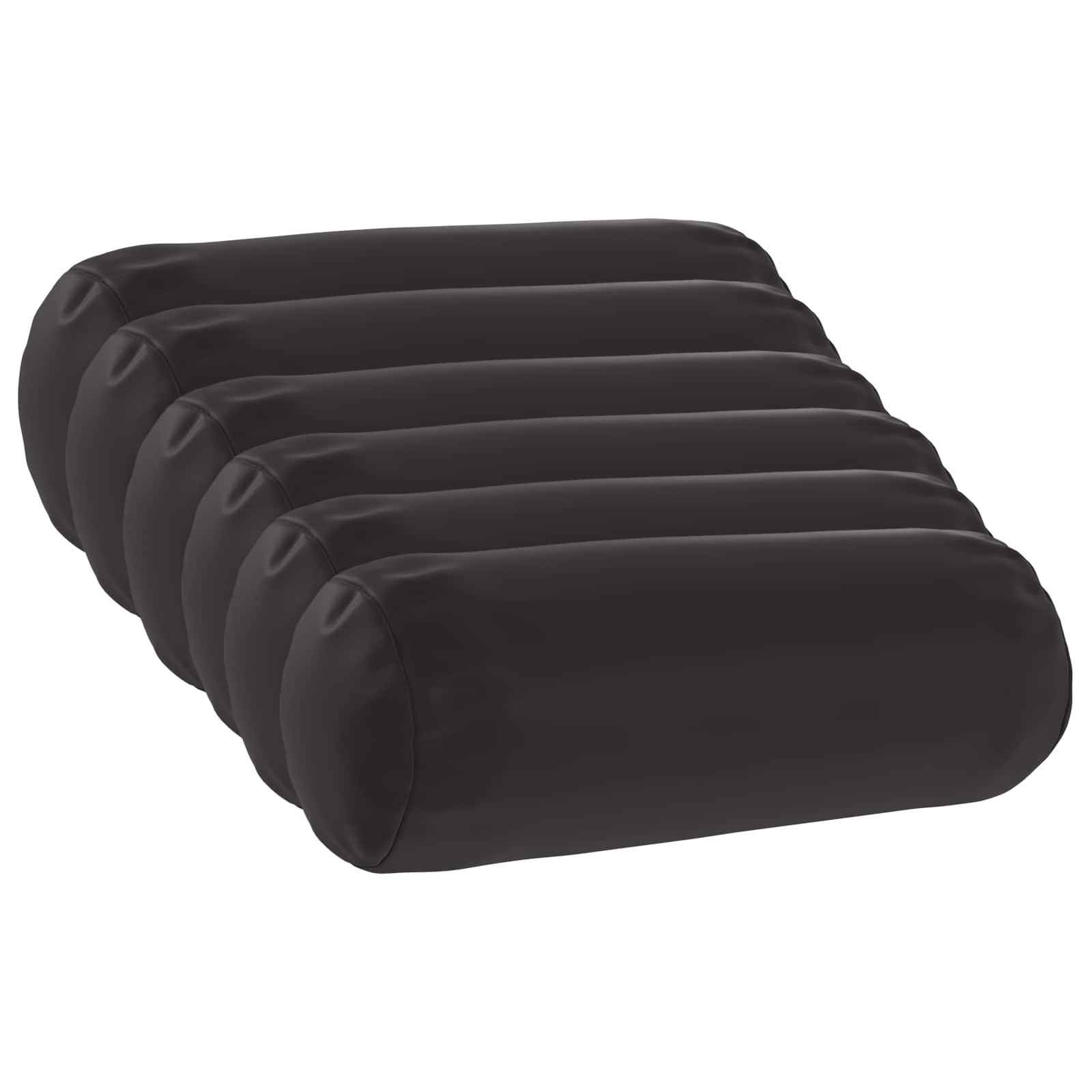 Kissenbezug 6 pcs HEERLEN Schwarz Ø 15 x 40 cm Polyester