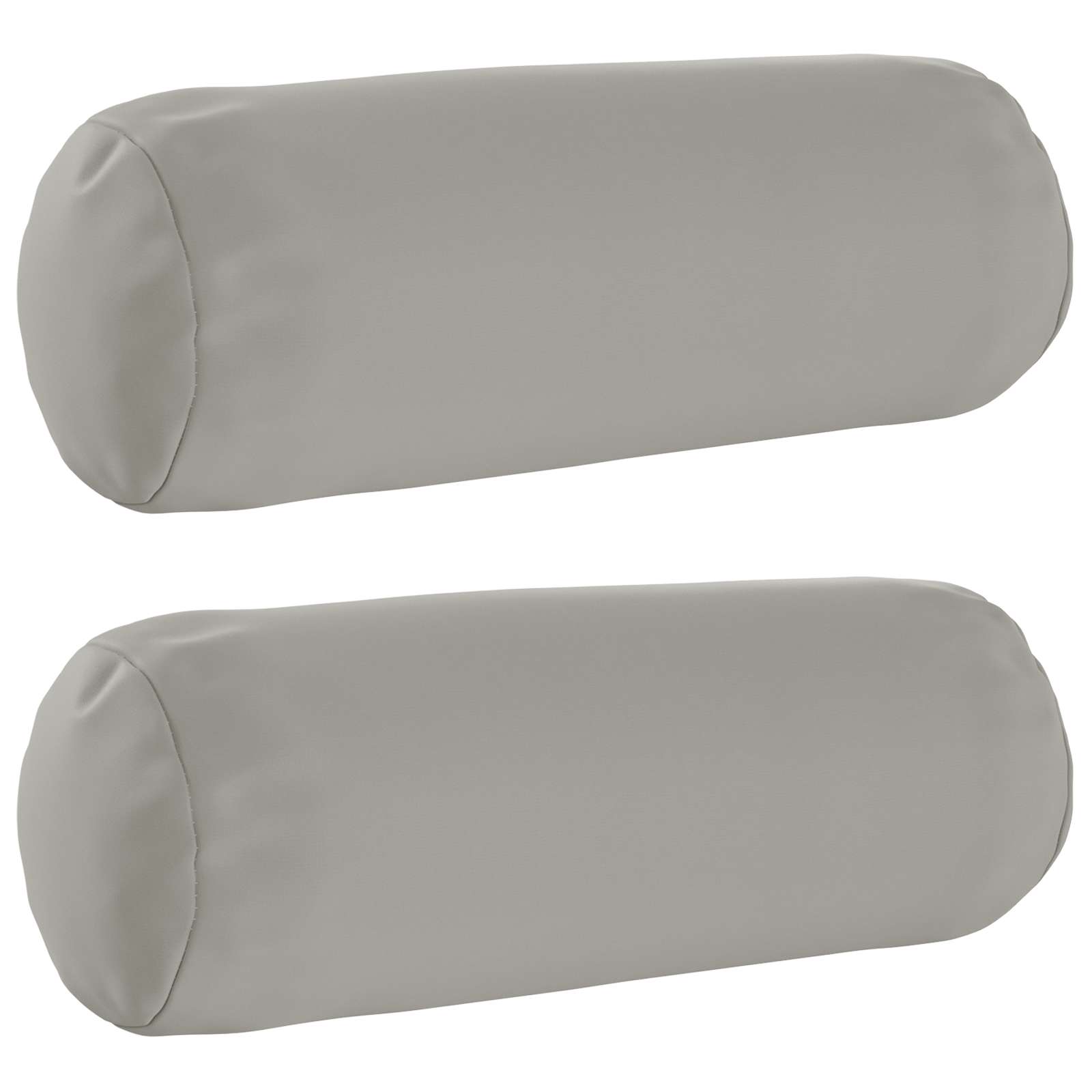 Kissenbezug 2 pcs HEERLEN Grau Ø 15 x 40 cm Polyester