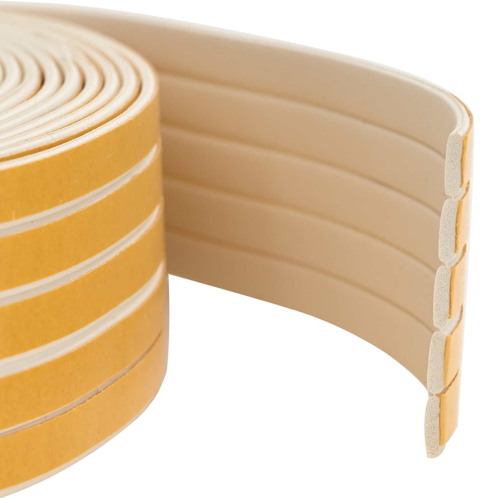 Selbstklebende Fensterdichtung Weiß 9 x 3 mm 12 m