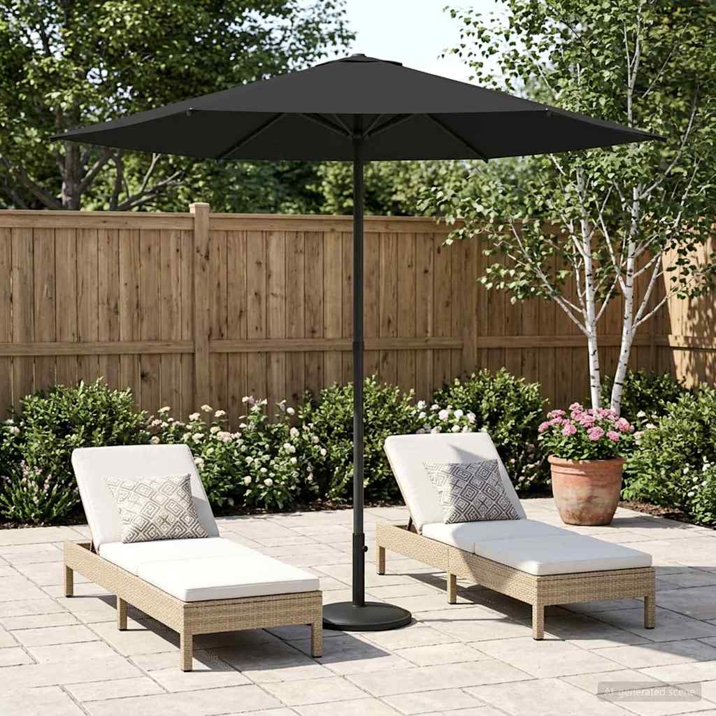 Gartensonnenschirm 230 x 230 cm Polyester Rechtwinklig