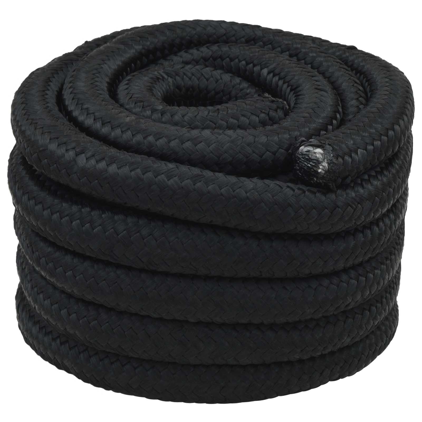 Bootsseil 6 mm 10 m Schwarz