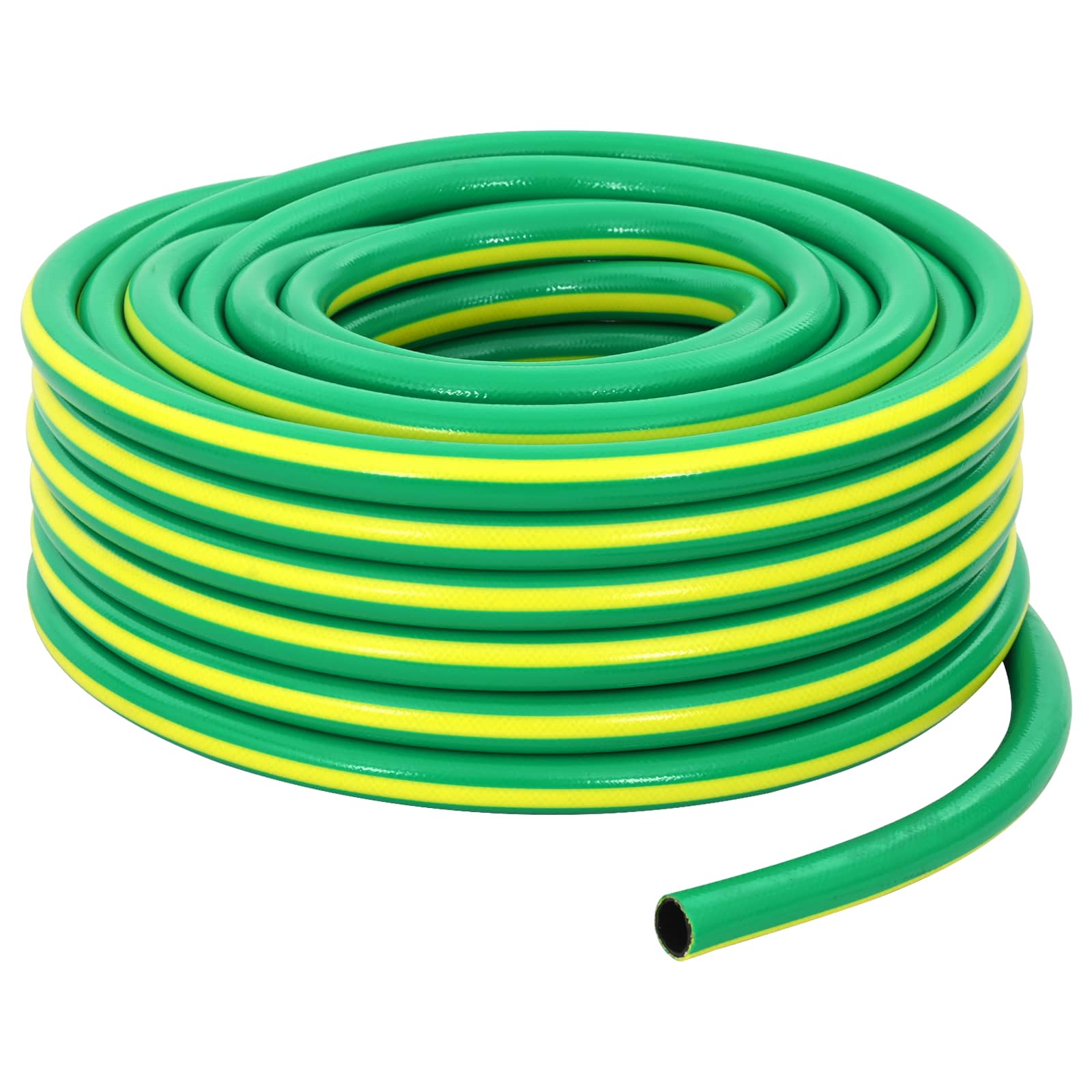 Gartenschlauch 5-lagig Grün und Gelb 19 mm PVC