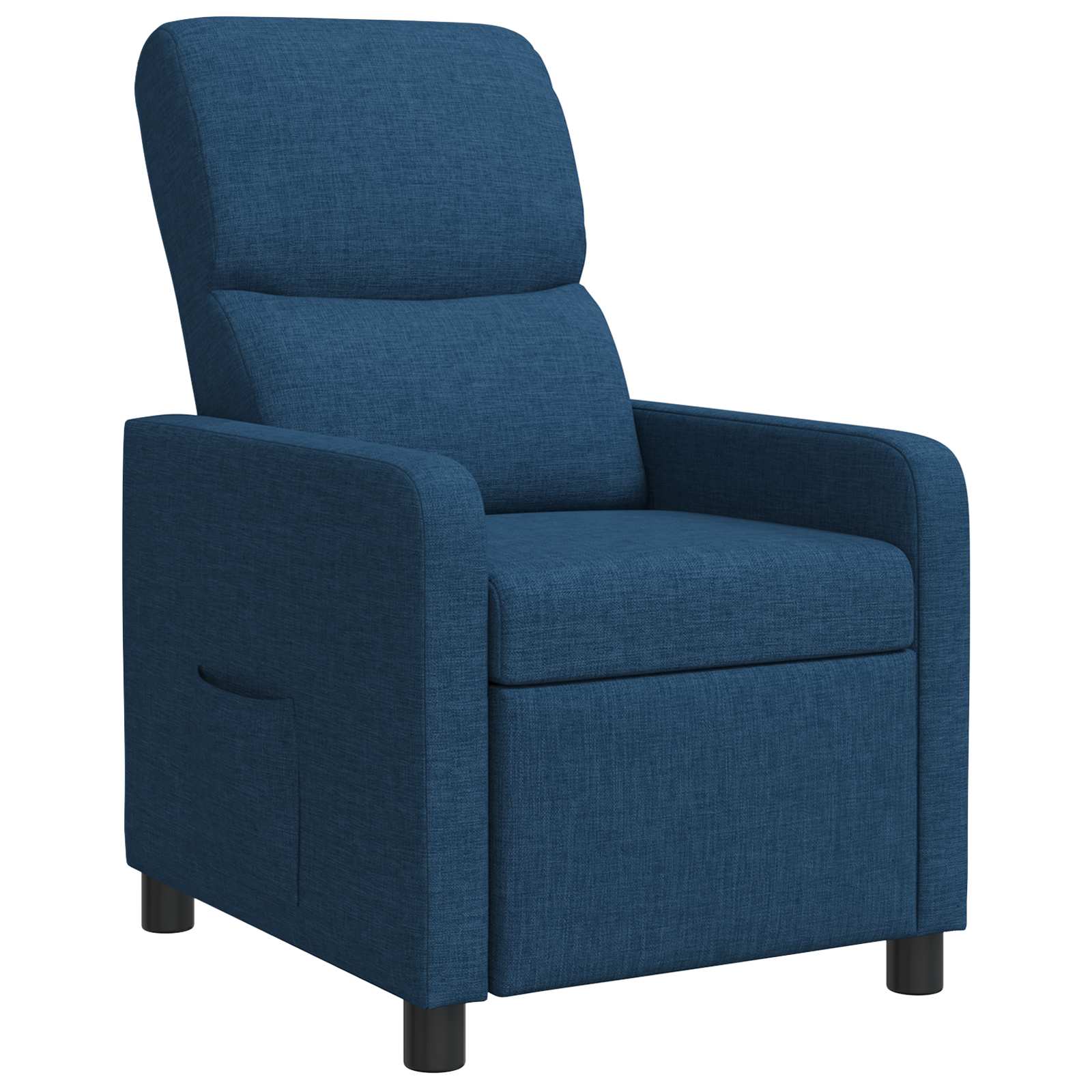 Liegesessel Blau Stoff