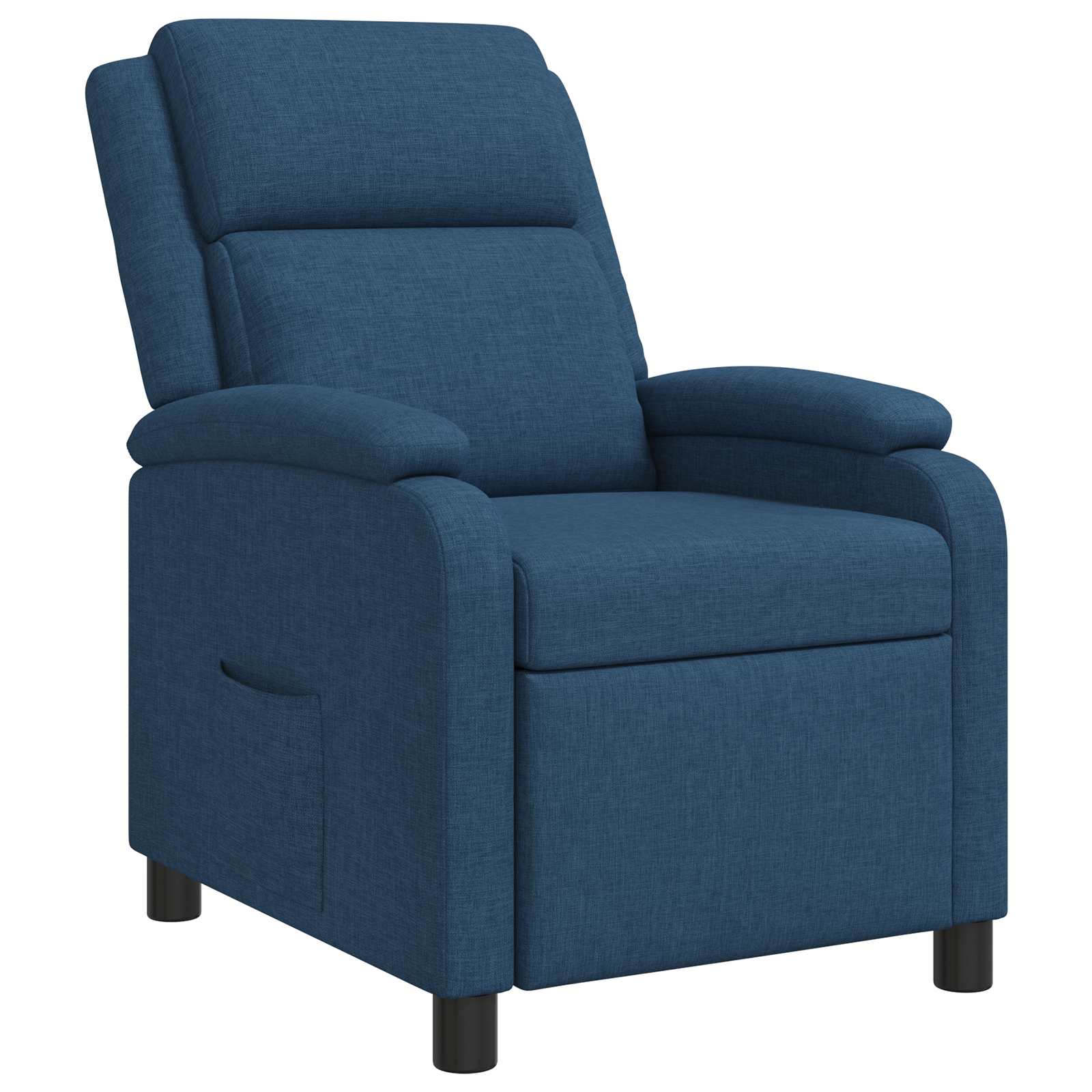 Liegesessel Blau Stoff