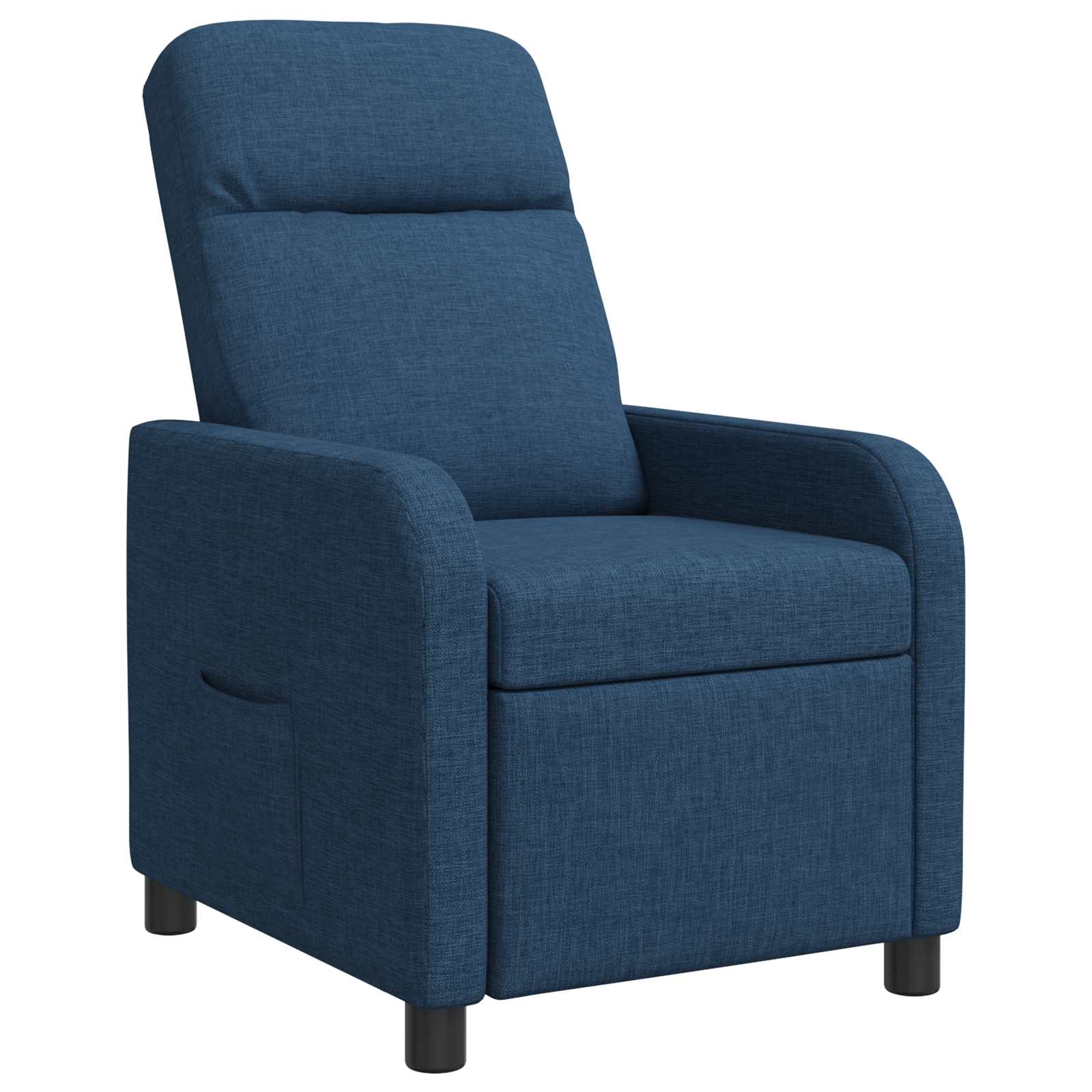 Liegesessel Blau Stoff