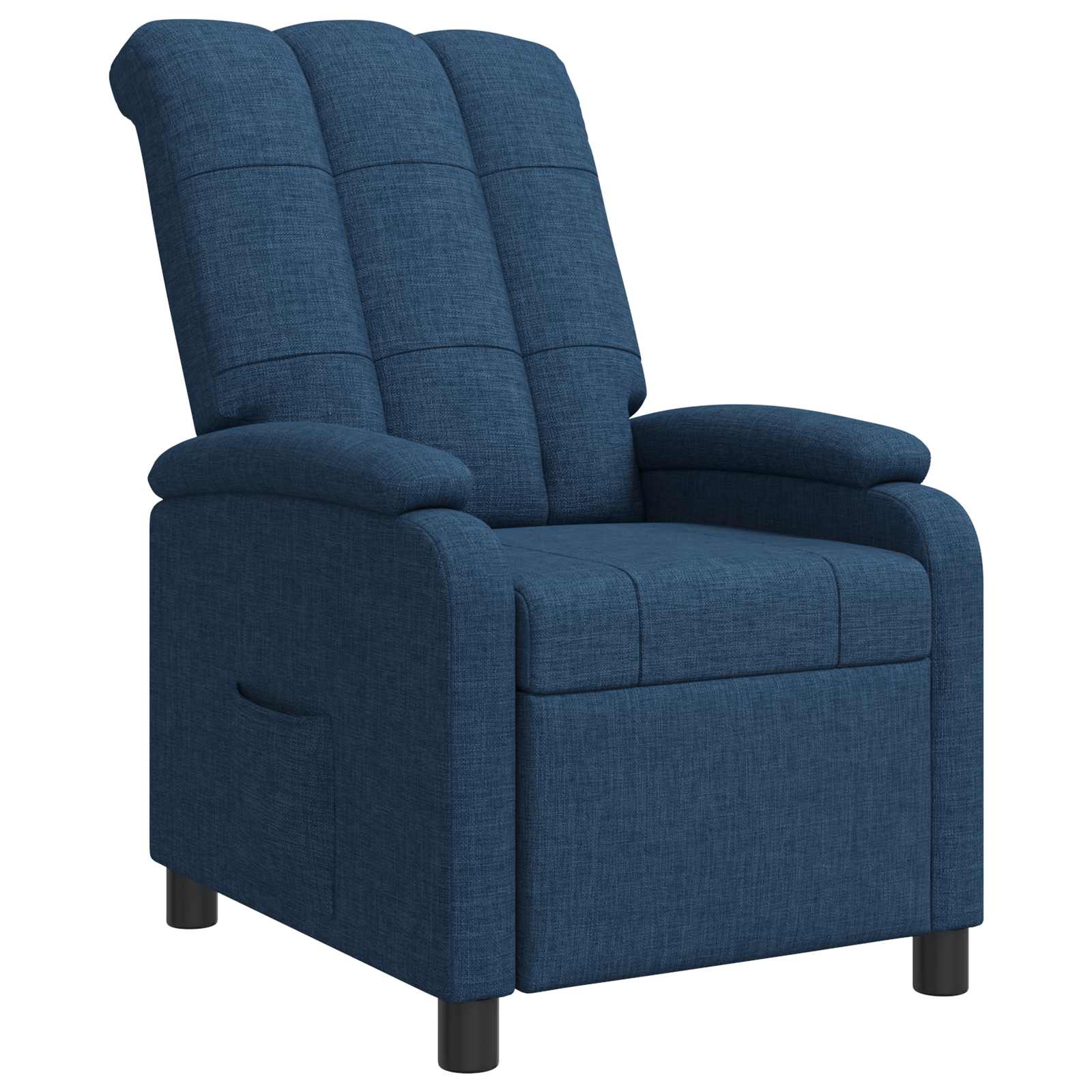 Liegesessel Blau Stoff
