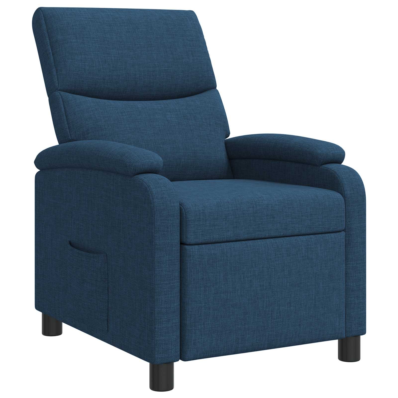 Liegesessel Blau Stoff