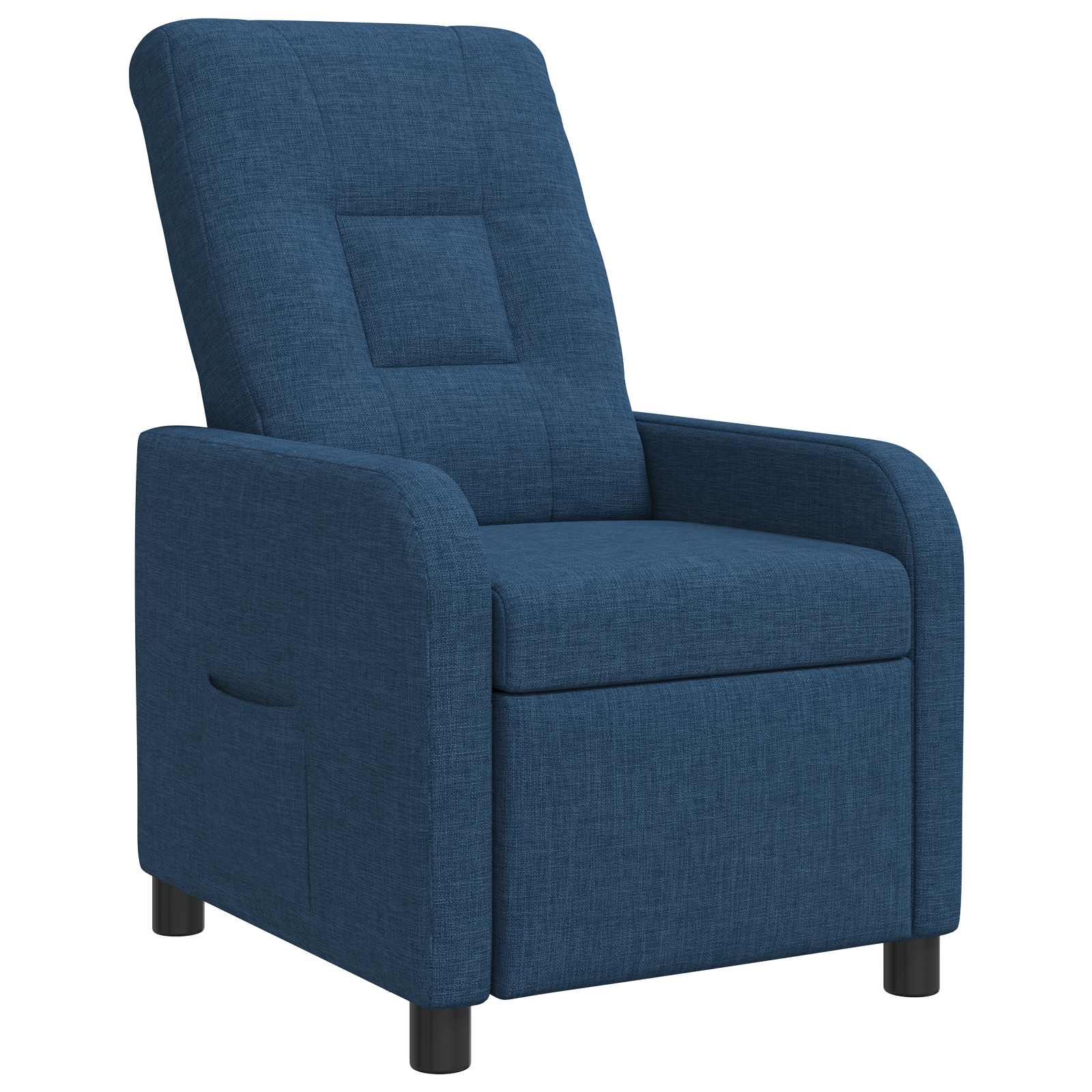 Liegesessel Blau Stoff