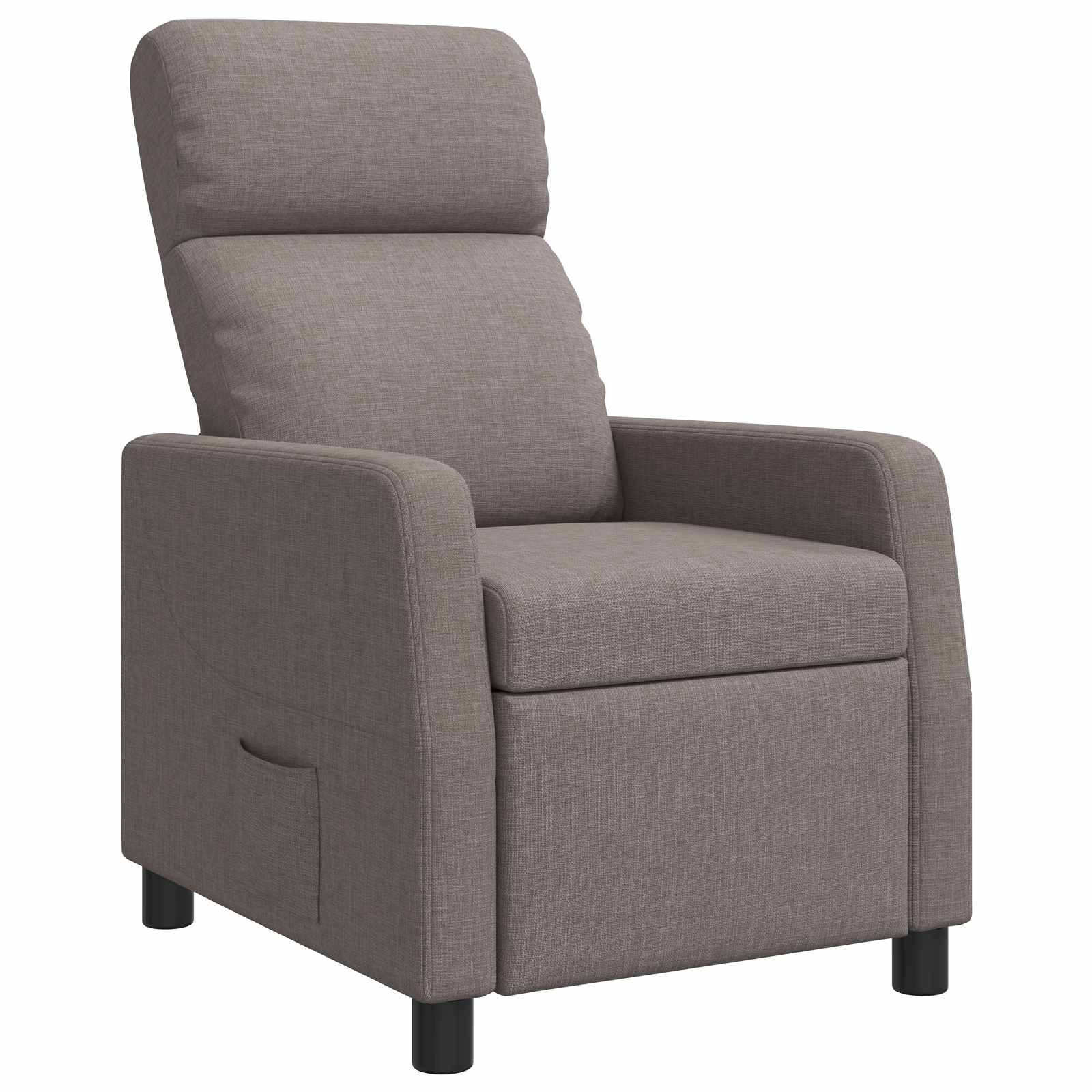 Liegesessel Taupe Stoff