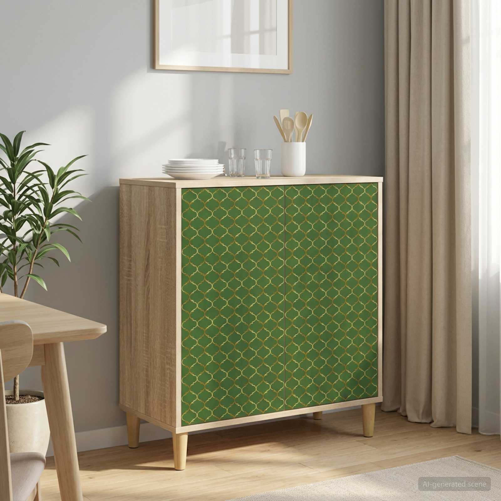 Sideboard GELEEN Sonoma 69 x 33 x 75 cm Holzwerkstoff