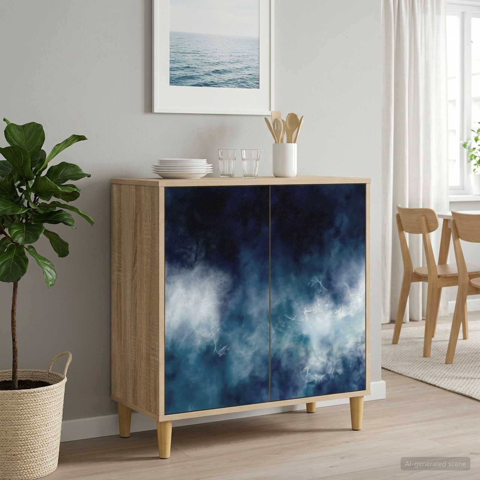Sideboard RAALTE Sonoma 69 x 33 x 75 cm Holzwerkstoff