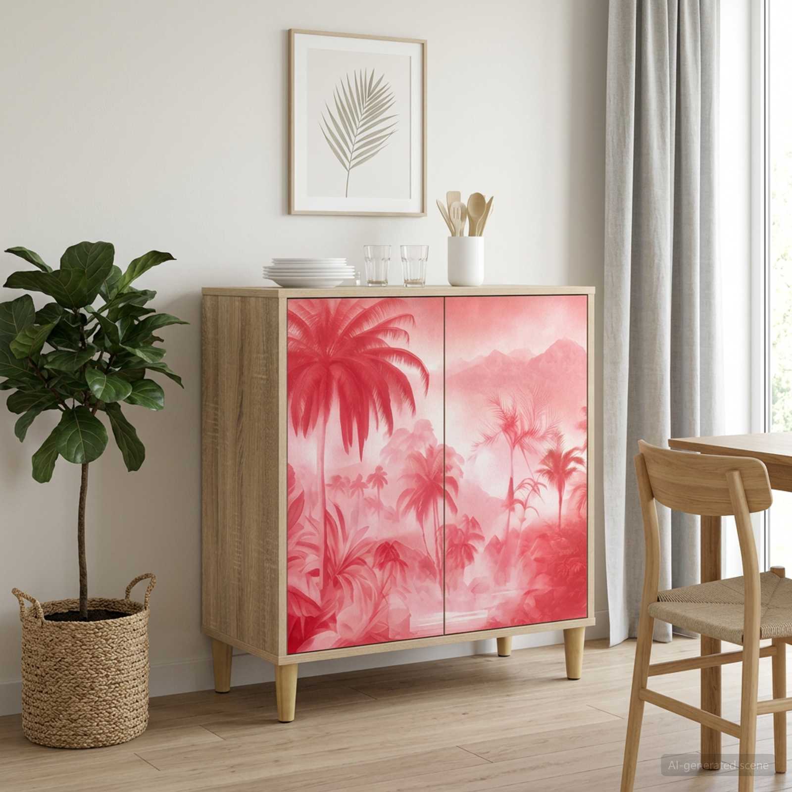 Sideboard AACHEN Sonoma 69 x 33 x 75 cm Holzwerkstoff