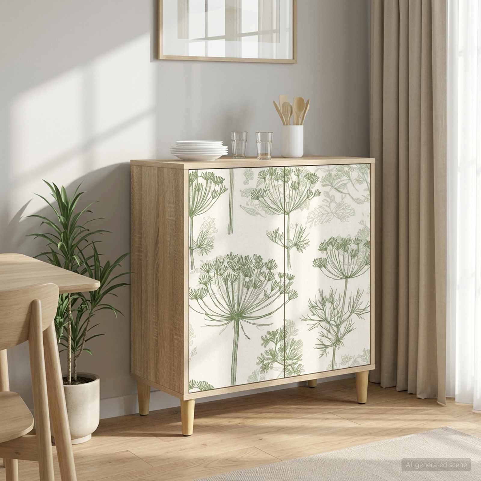 Sideboard GOTHA Sonoma 69 x 33 x 75 cm Holzwerkstoff