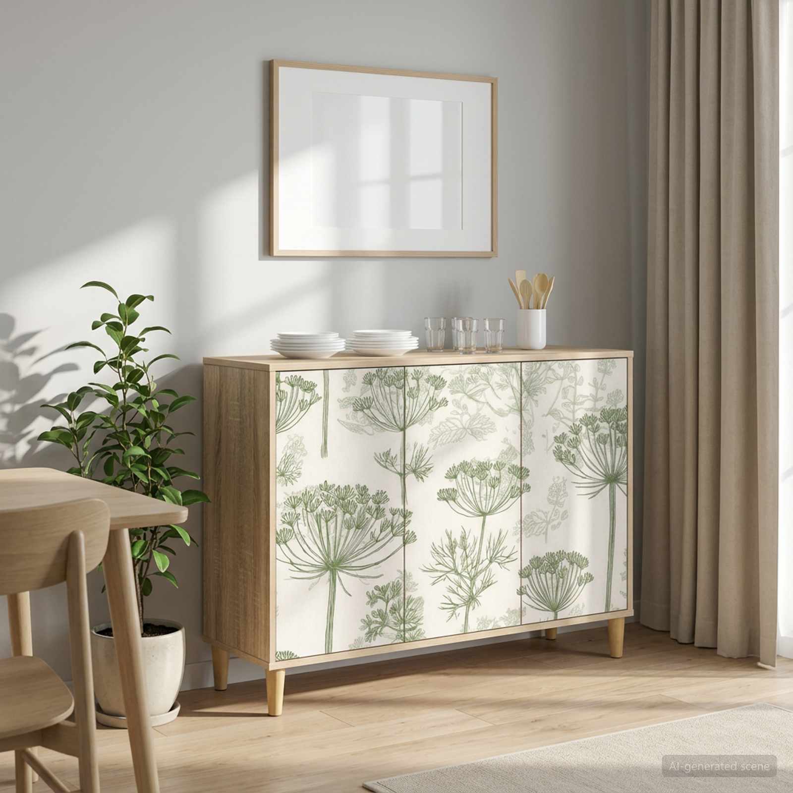 Sideboard GOTHA Sonoma 102 x 33 x 75 cm Holzwerkstoff