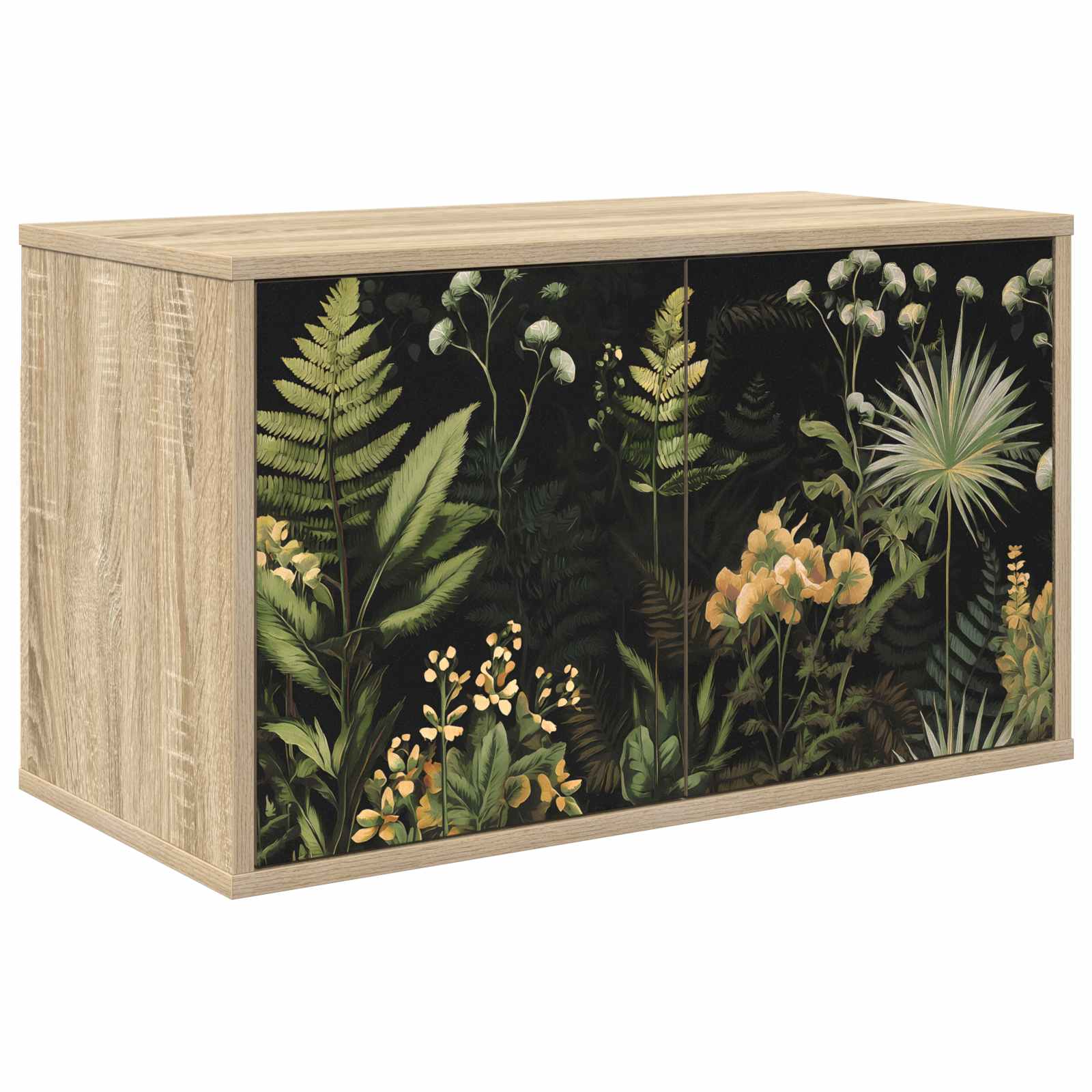 Wandmontierter TV-Schrank RHENEN 69 x 33 x 40 cm Sonoma-Eiche