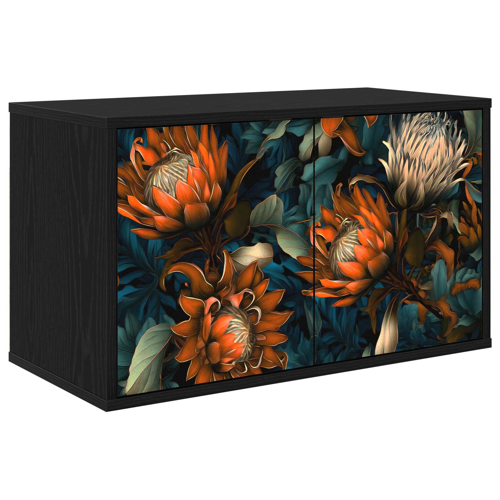 Wandmontierter TV-Schrank LOCHEM 69 x 33 x 40 cm Holzwerkstoff