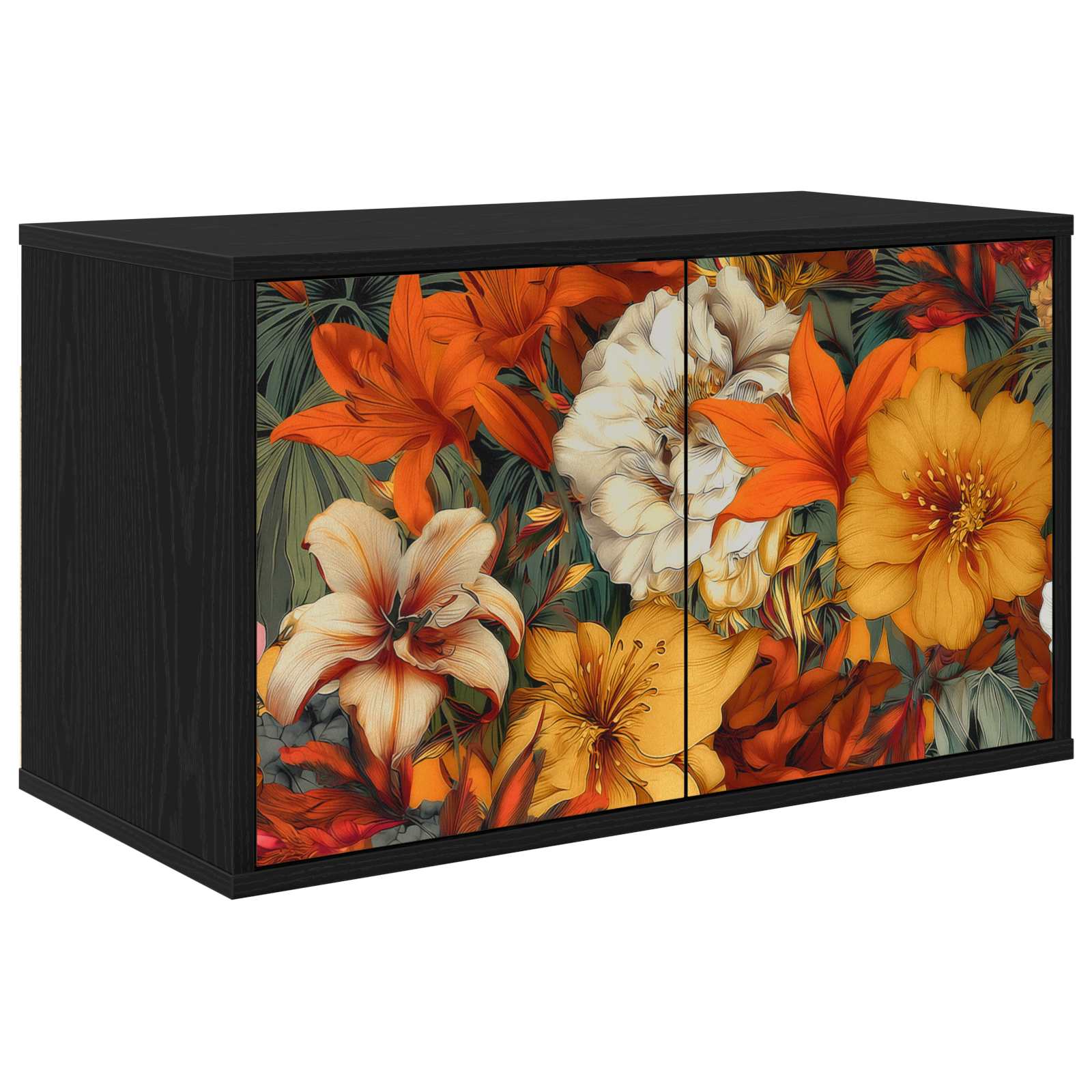 Wandmontierter TV-Schrank GENNEP 69 x 33 x 40 cm Holzwerkstoff