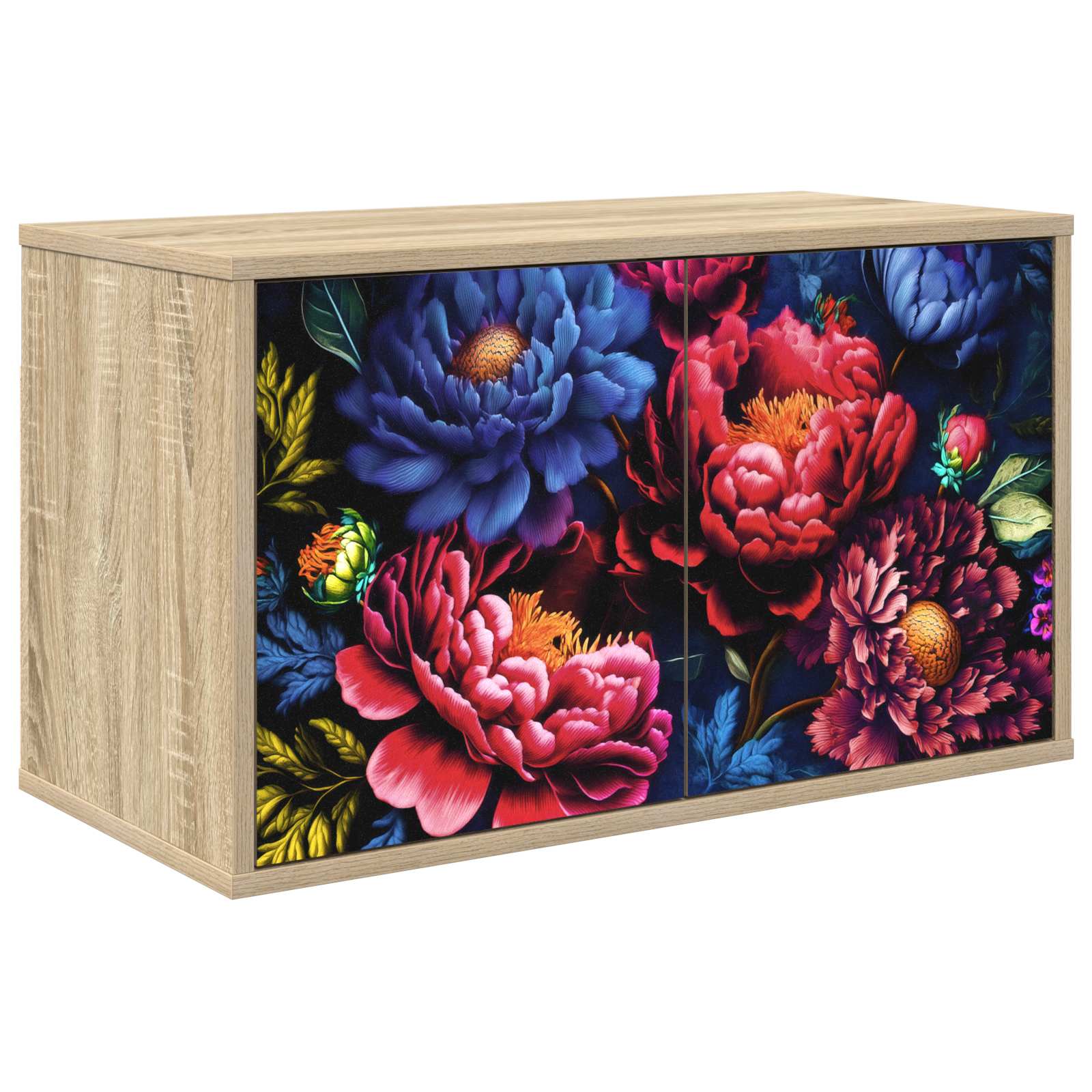 Wandmontierter TV-Schrank KIEL 69 x 33 x 40 cm Sonoma-Eiche